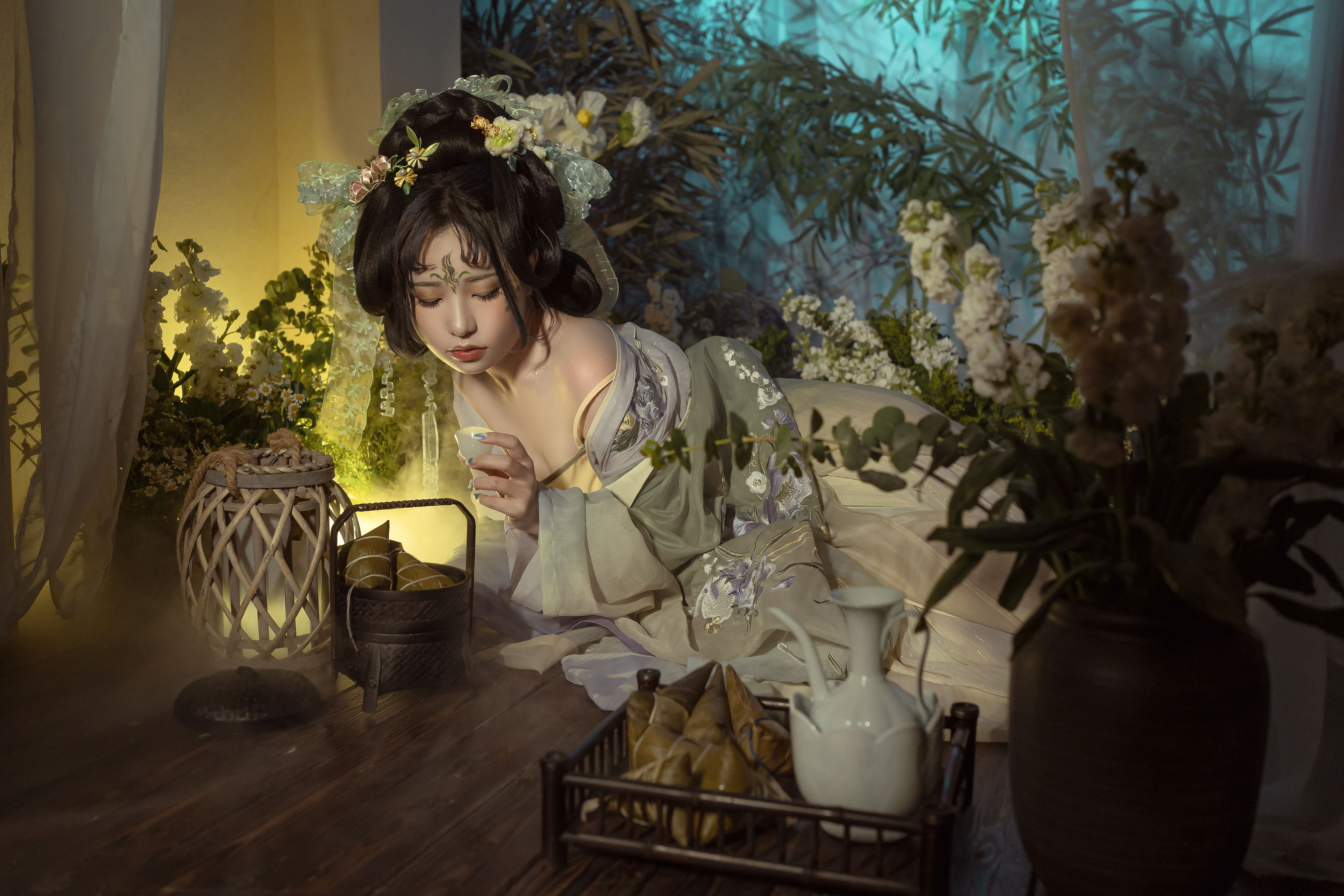 [福利COS] 爆机少女喵小吉 - 浣溪沙.端午第6张