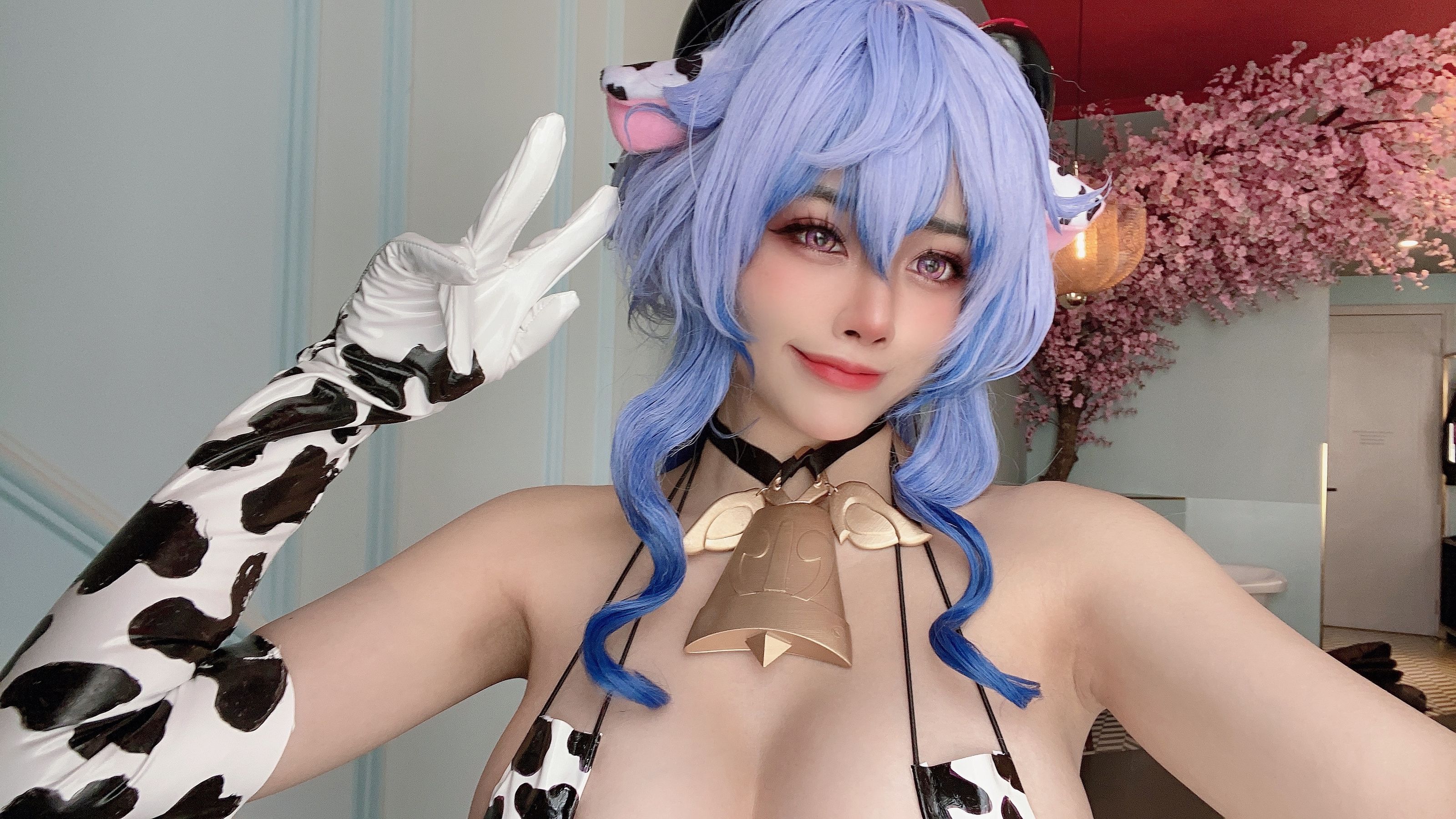 [福利COS] 日本性感萝莉Byoru - Ganyu Cow第17张