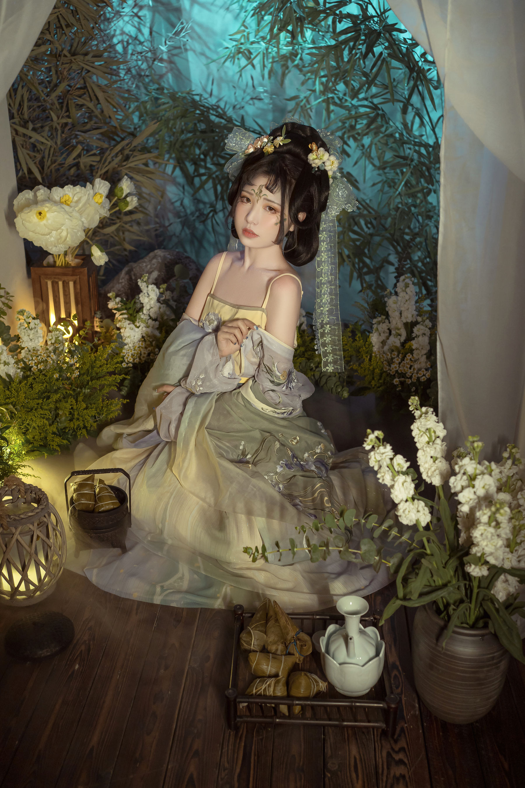 [福利COS] 爆机少女喵小吉 - 浣溪沙.端午第4张