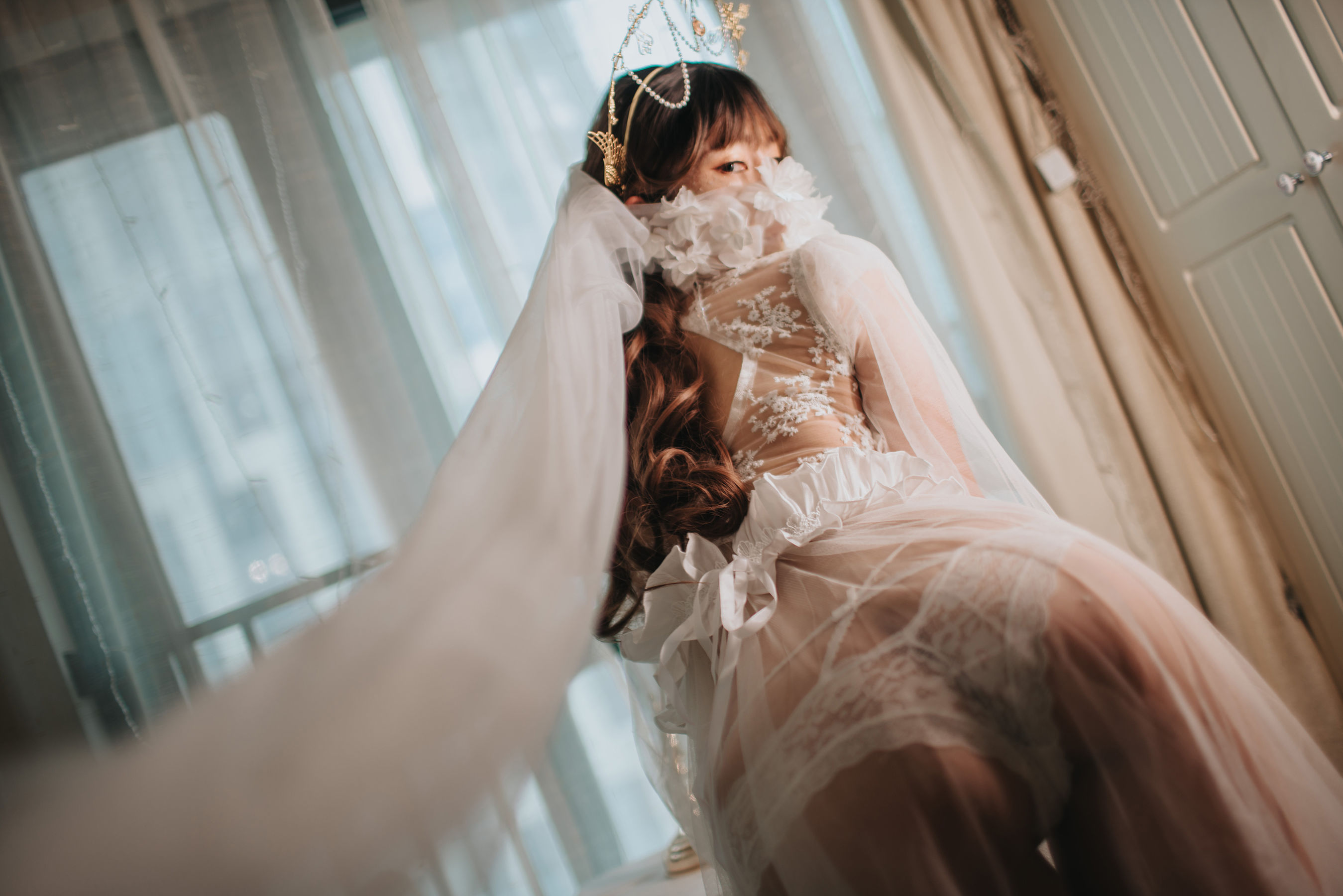 [福利COS] 星澜是澜澜叫澜妹呀 - 婚纱第4张