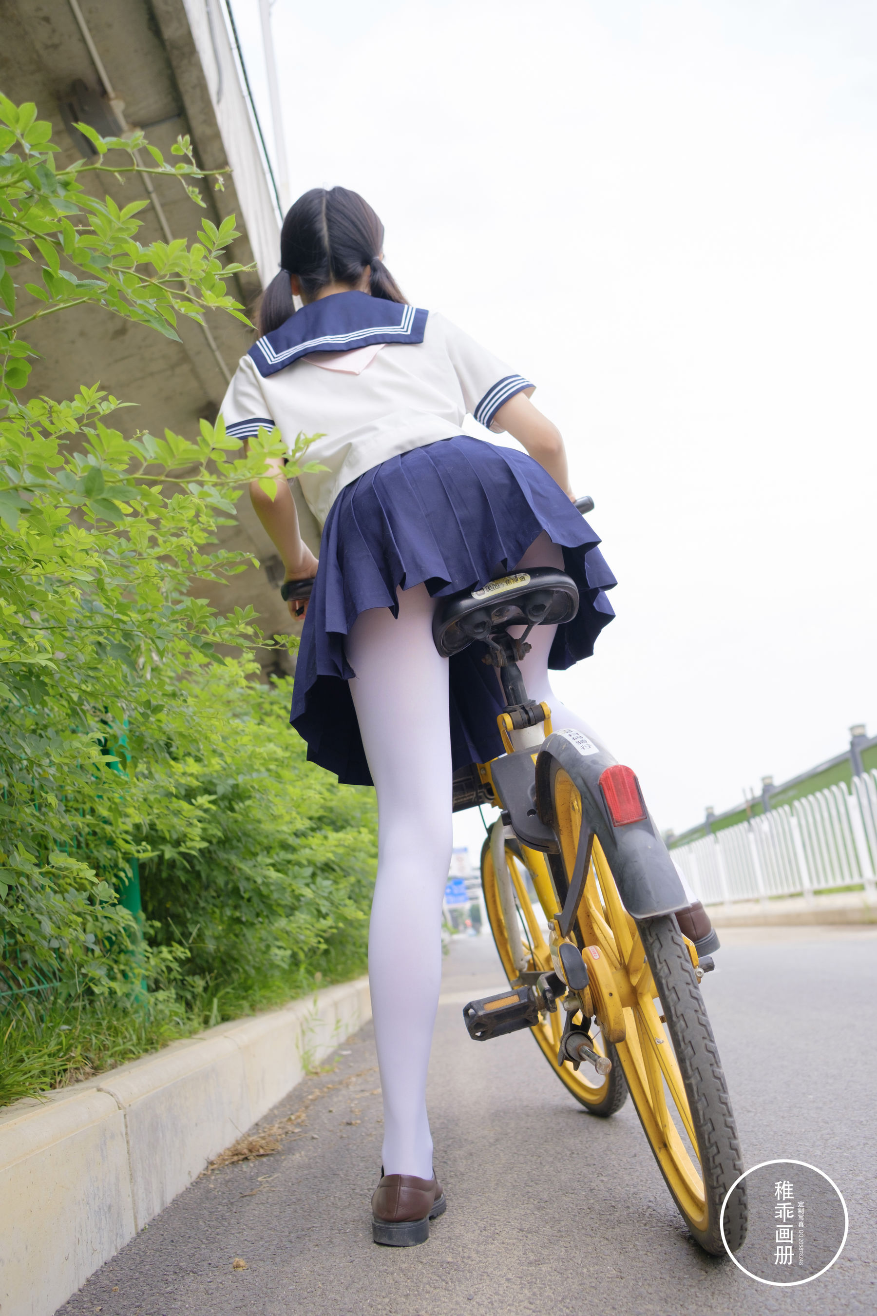 [福利COS] 柴系小乖(稚乖画册) - 夜夜 单车郊游第24张
