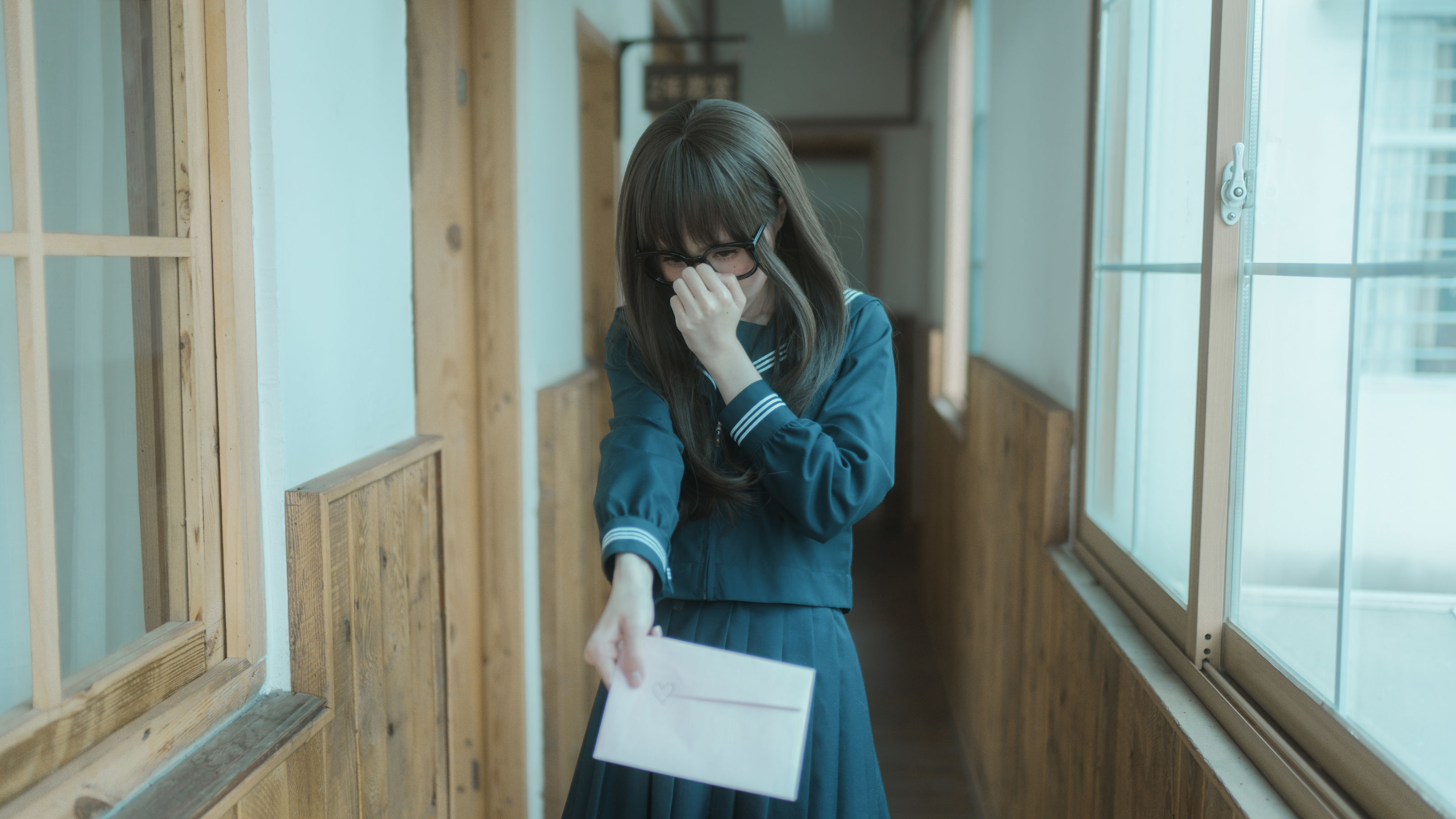 [福利COS] 西园寺南歌写真 - 与班长的游戏第35张