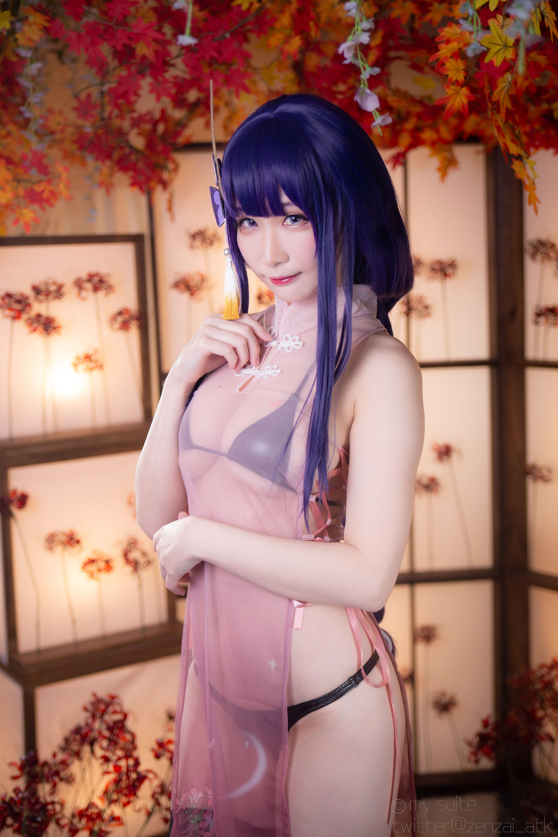 [福利COS] (Cosplay)[my suite] Atsuki あつき - Ikazuti 霆 (Genshin Impact)第33张