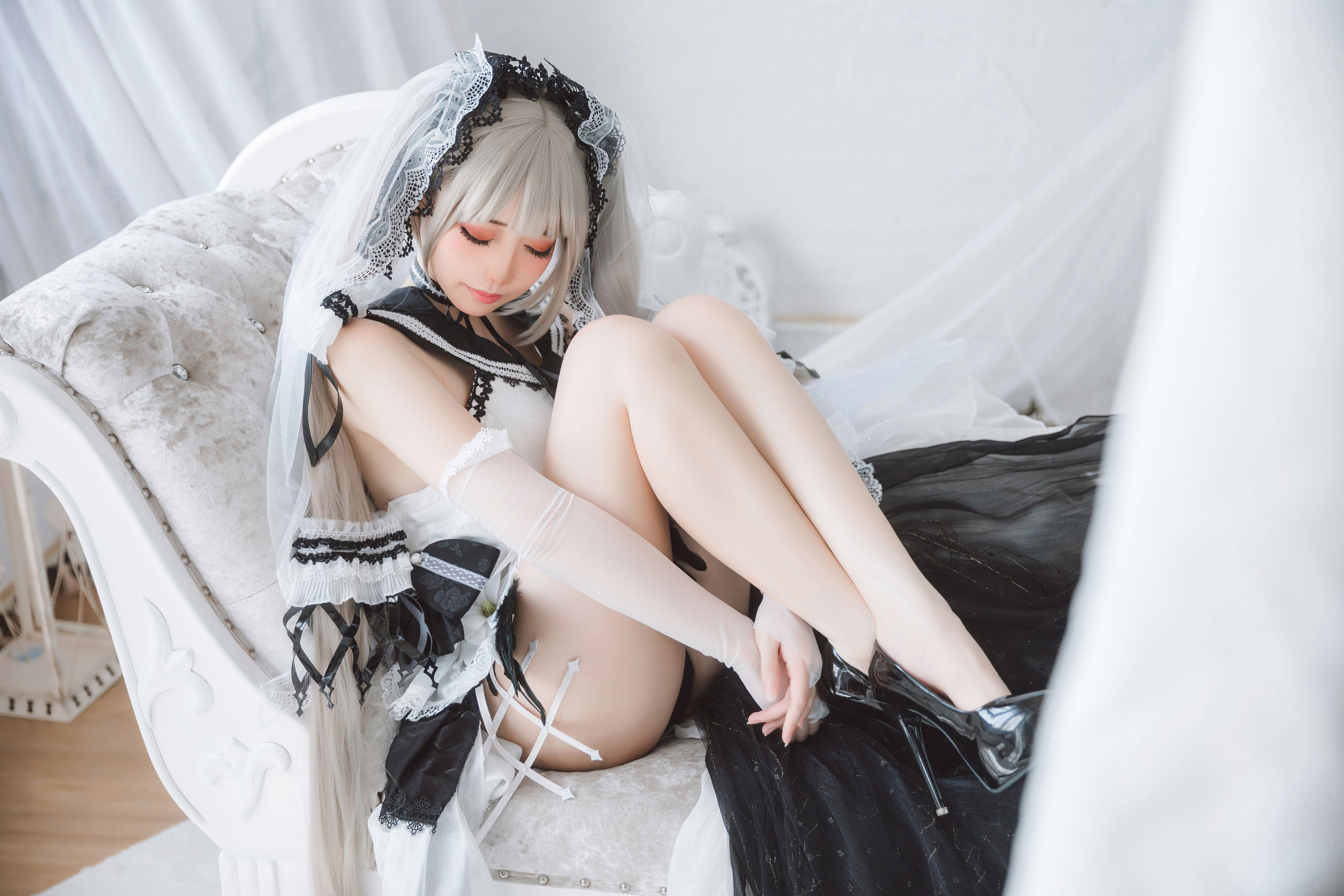 [福利COS] 焖焖碳 - 可畏礼服第7张