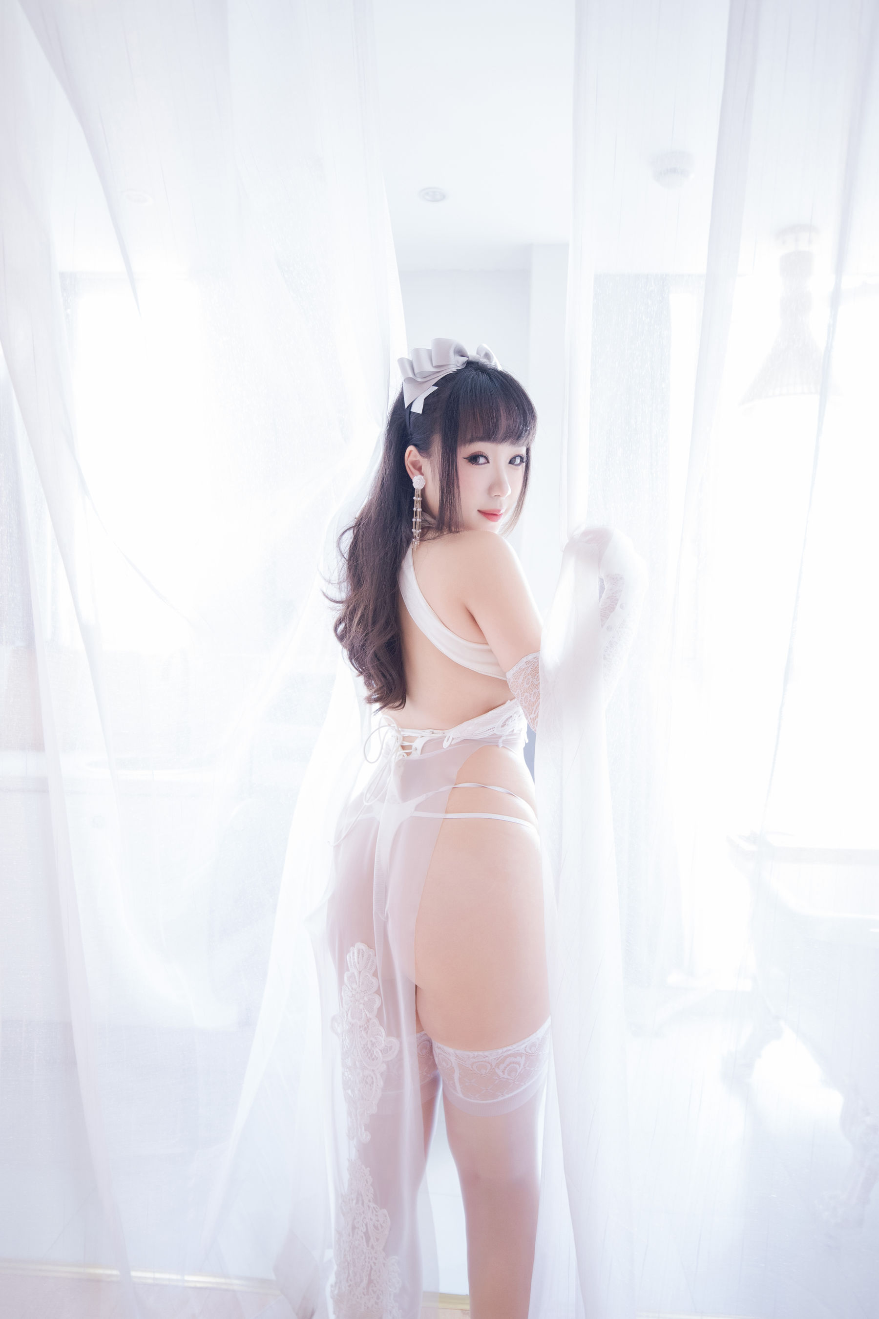 [福利COS] 胡桃猫Kurumineko - 月光温柔乡第16张