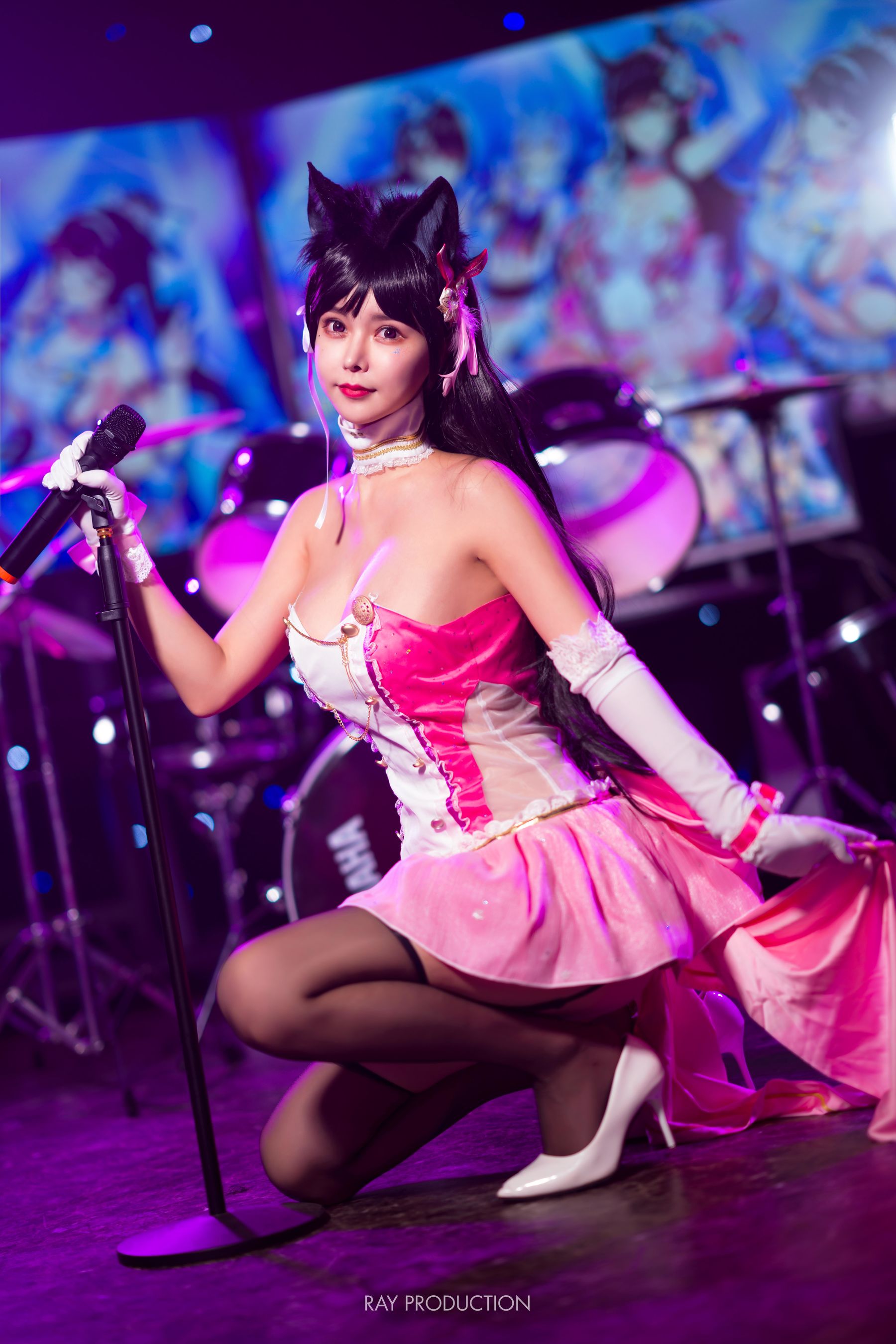 [福利COS] 亚马逊鲶鱼 - 爱宕 打歌服第6张