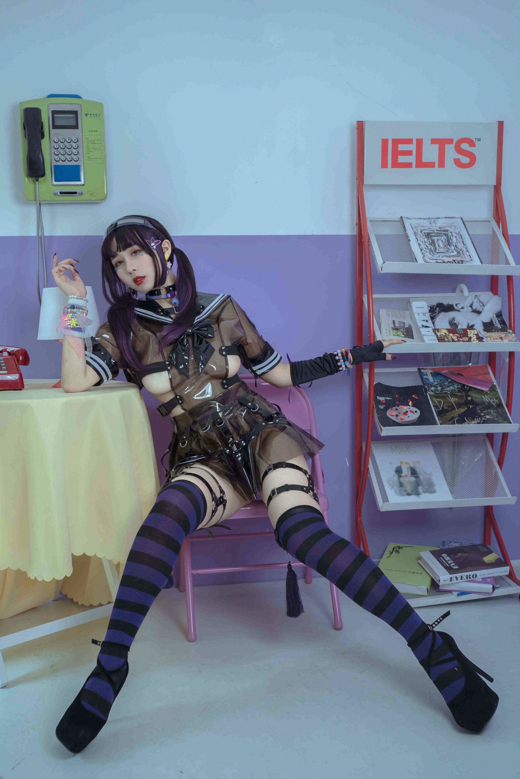 [福利COS] 云溪溪 - 幻想学院第1张