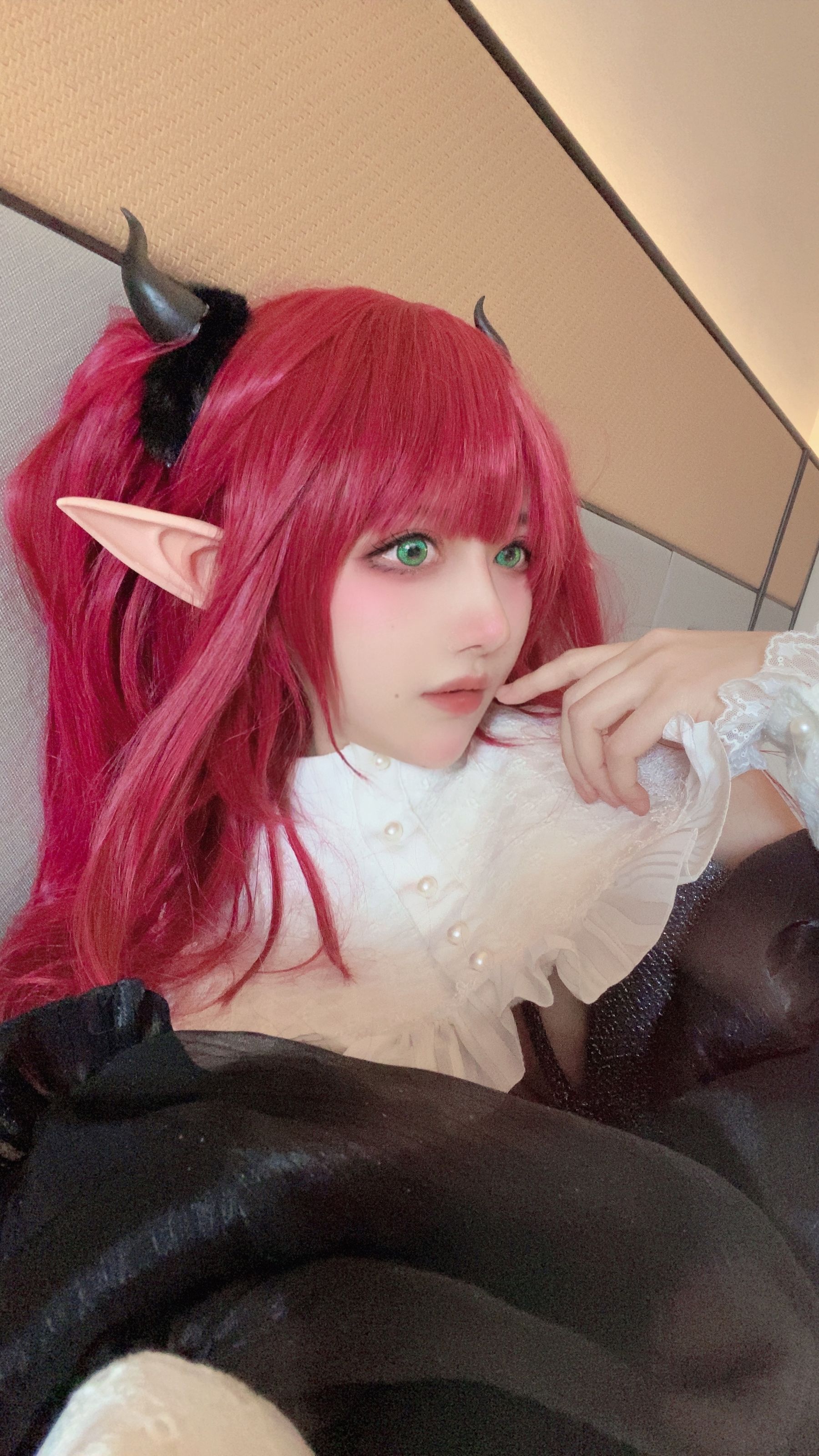 [福利COS] Shika小鹿鹿 - 喜多川海梦 小雫内衣第4张