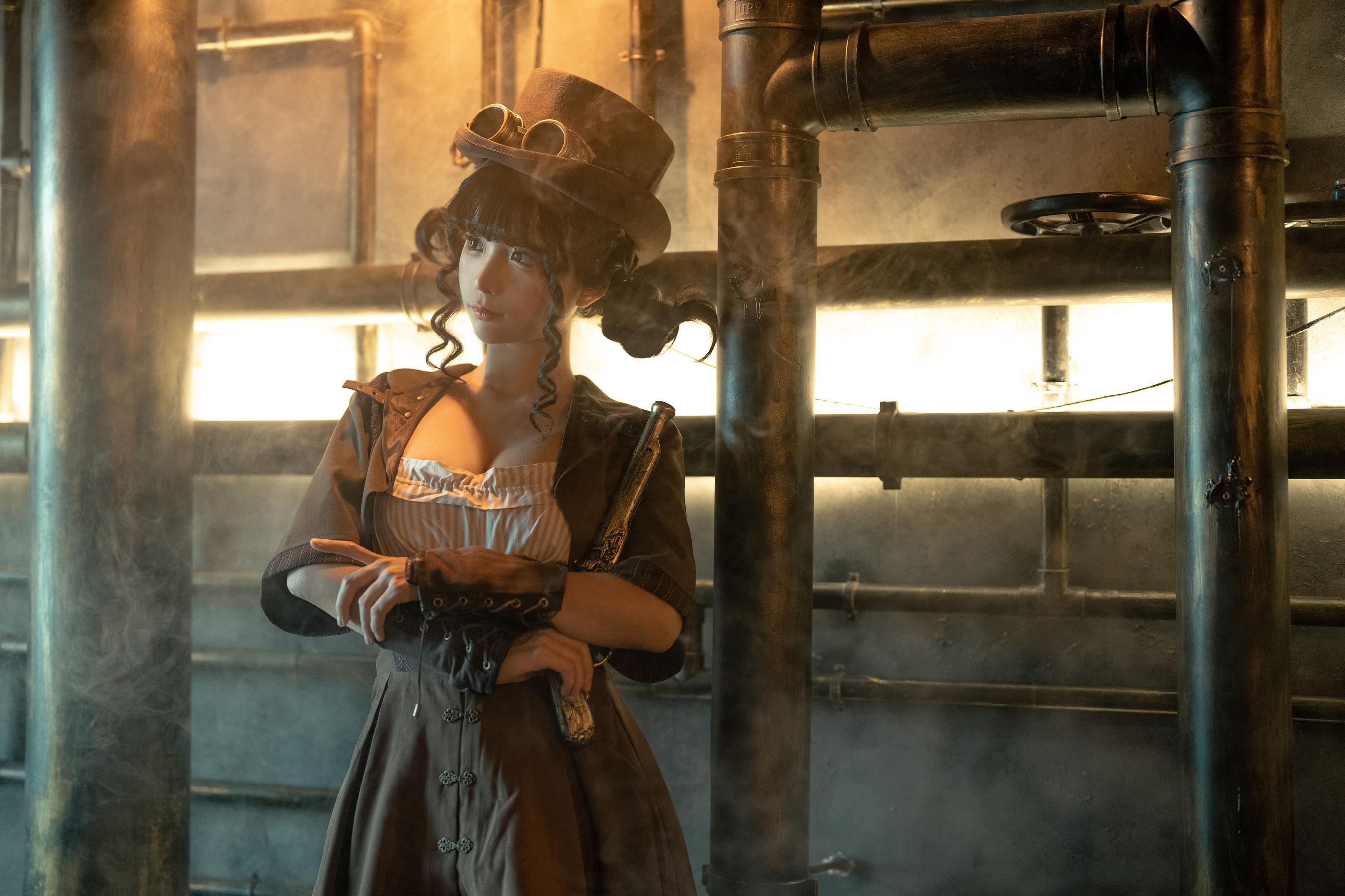 [福利COS] 动漫博主蠢沫沫 - 蒸汽少女第15张