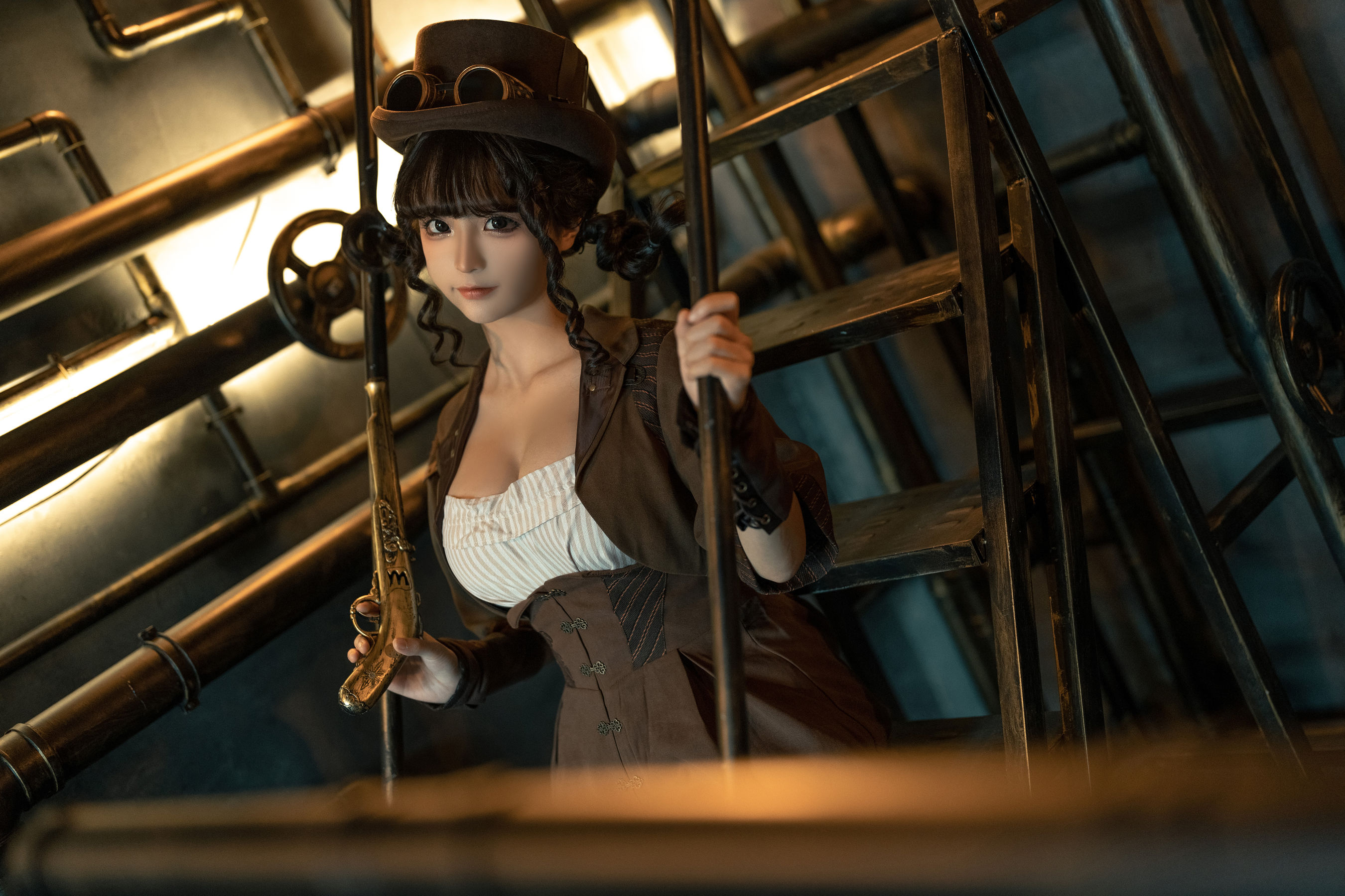 [福利COS] 动漫博主蠢沫沫 - 蒸汽少女第14张