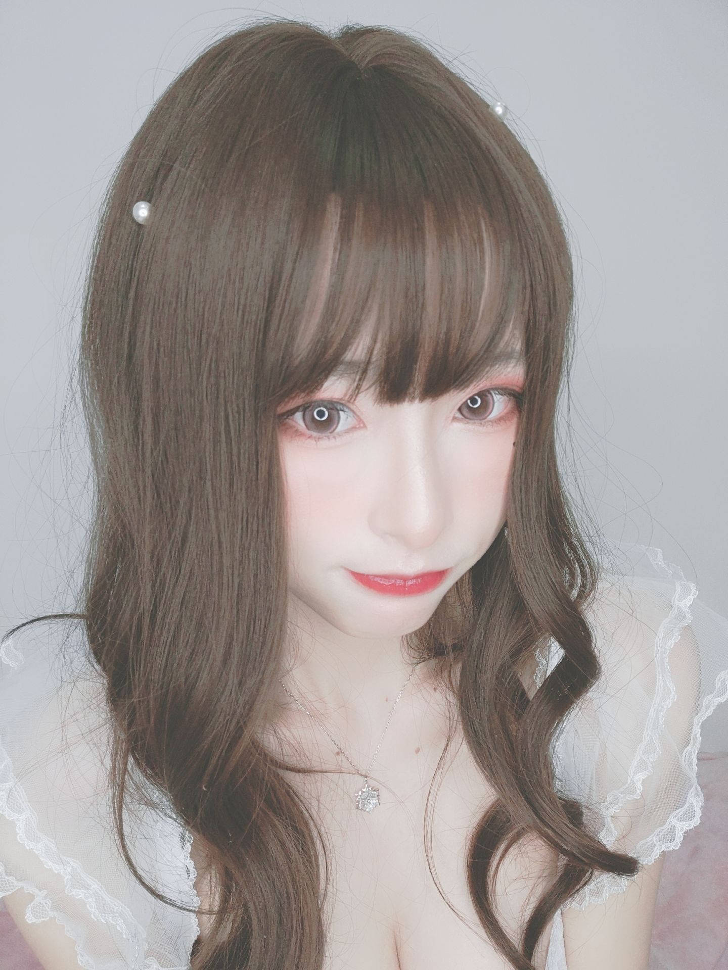 [福利COS] 尤物清水由乃 - 花嫁自拍第8张