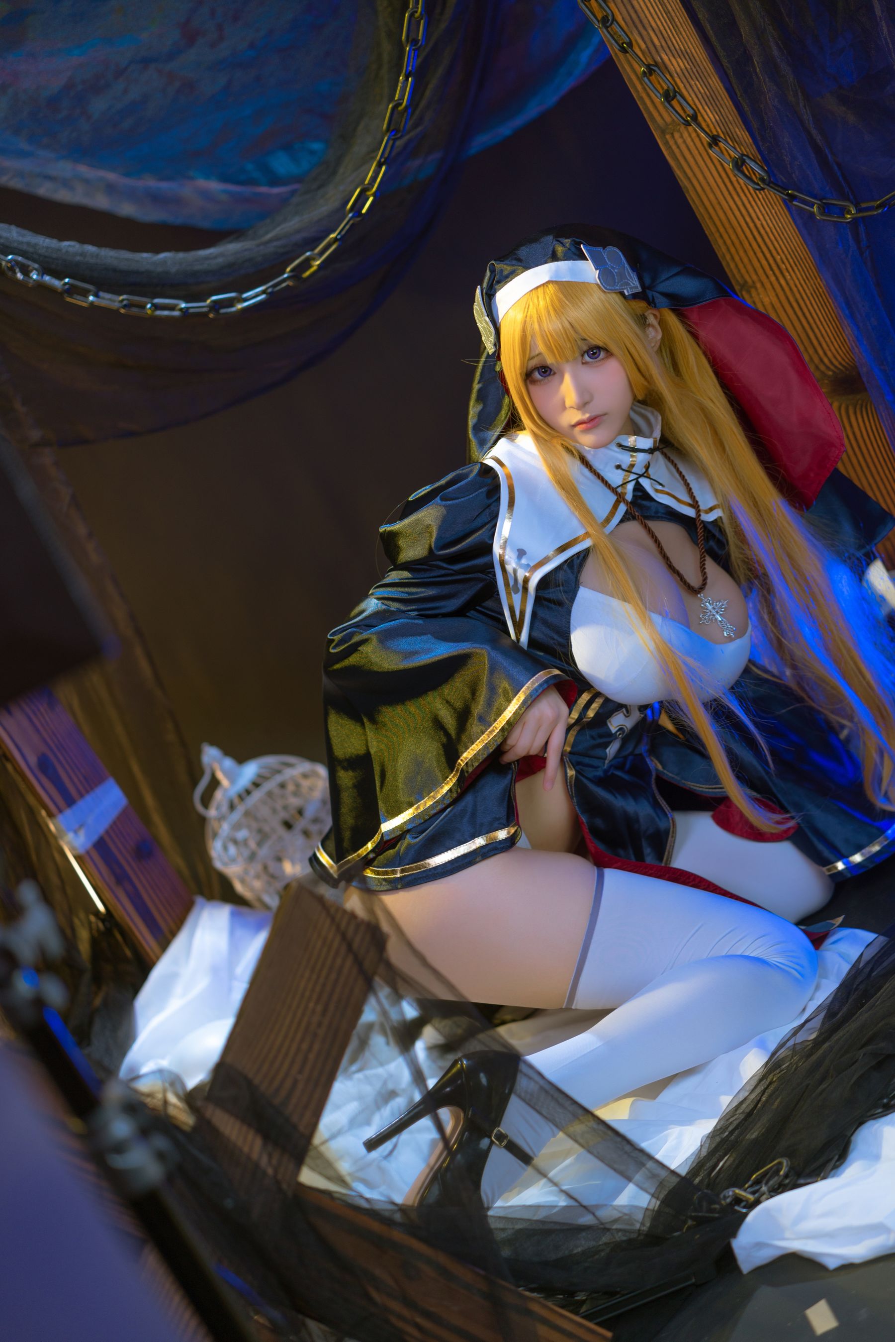 [福利COS] 幼愛youmeko - 修女 夏洛特第7张