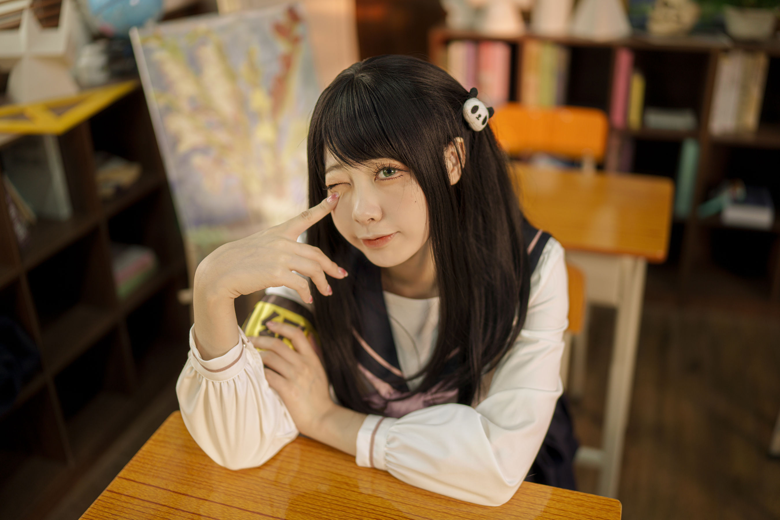 [福利COS] 安食Ajiki - 风纪委员第1张