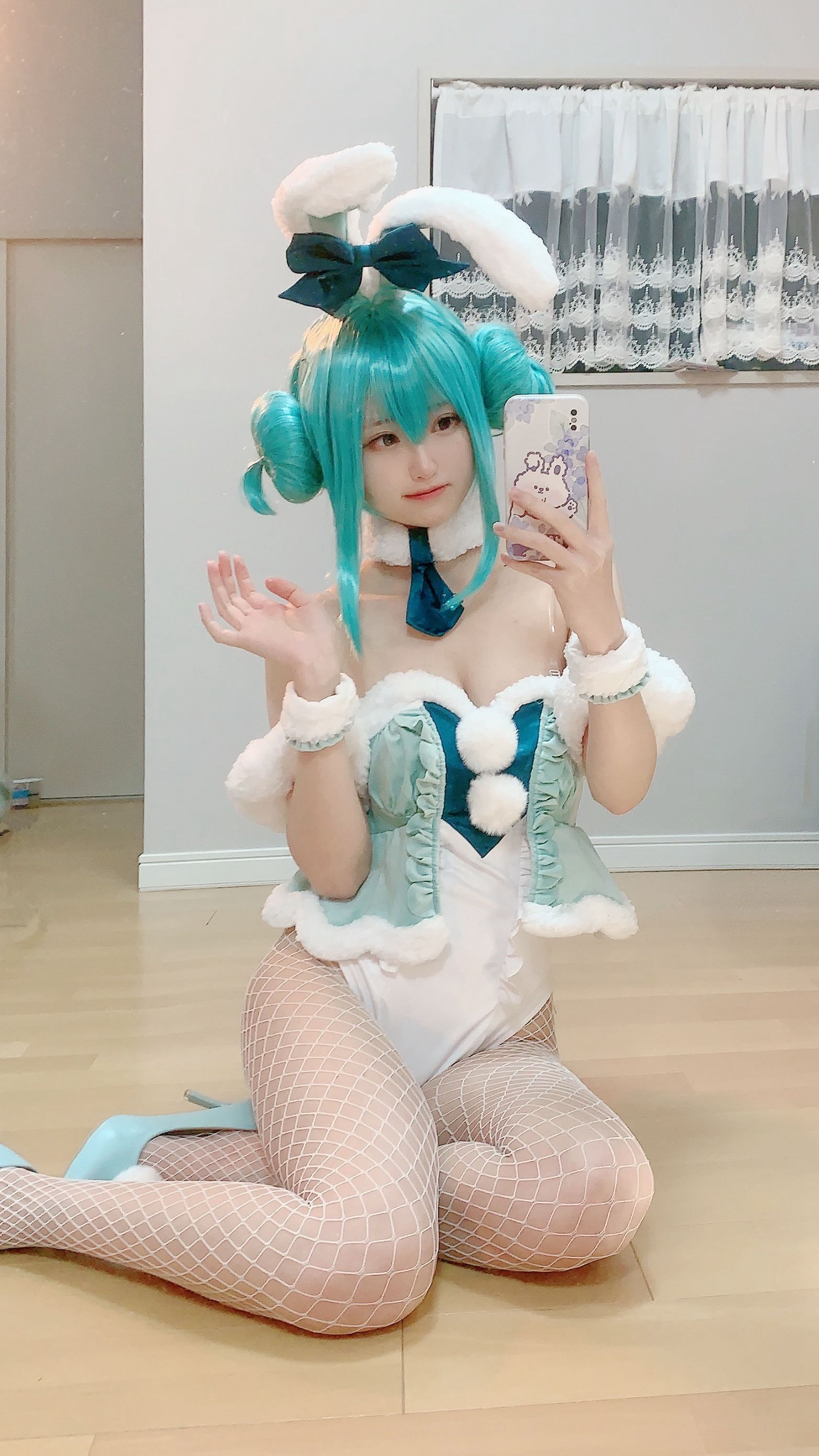 [福利COS] 千阳(ちよ) - 初音兔女郎第1张