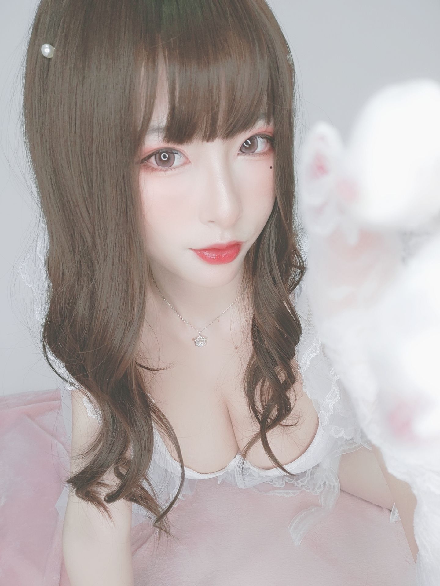 [福利COS] 尤物清水由乃 - 花嫁自拍第8张