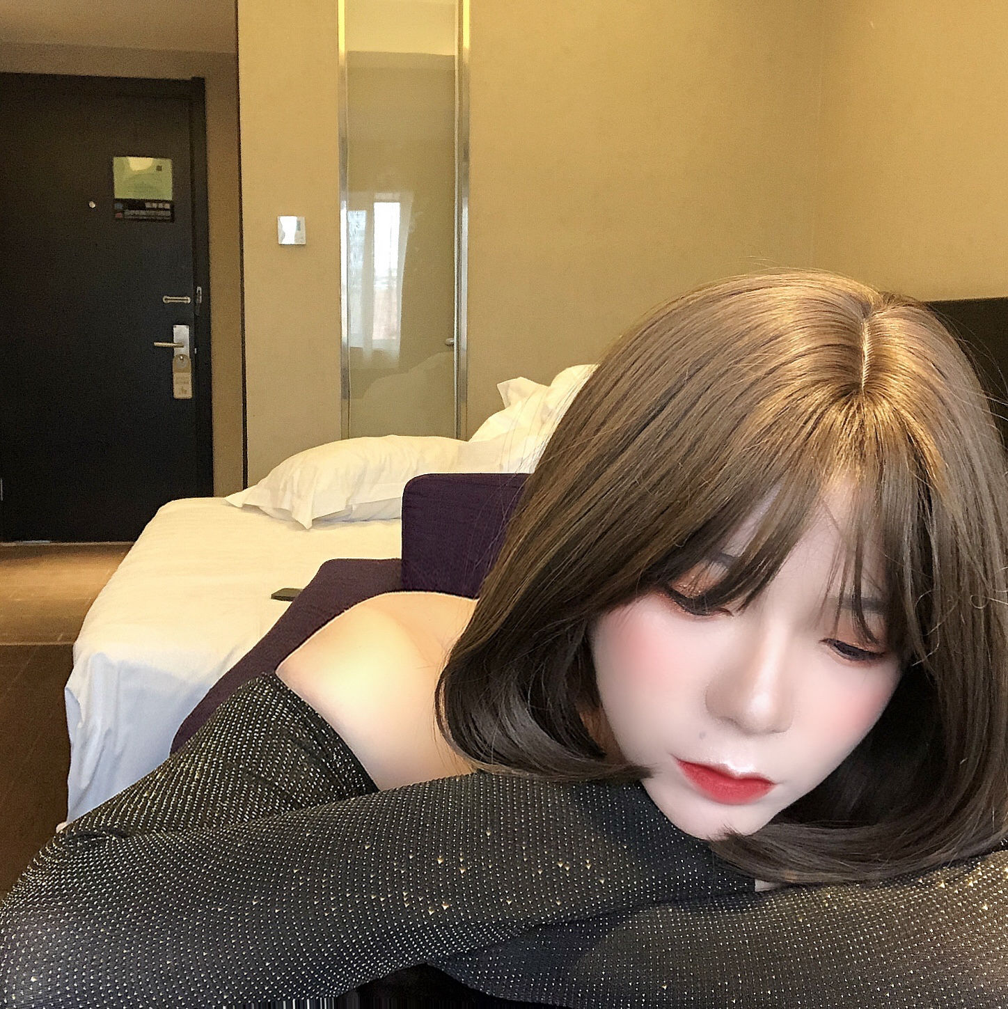 [福利COS] 奶兔biubiu - 黑色透肉第14张