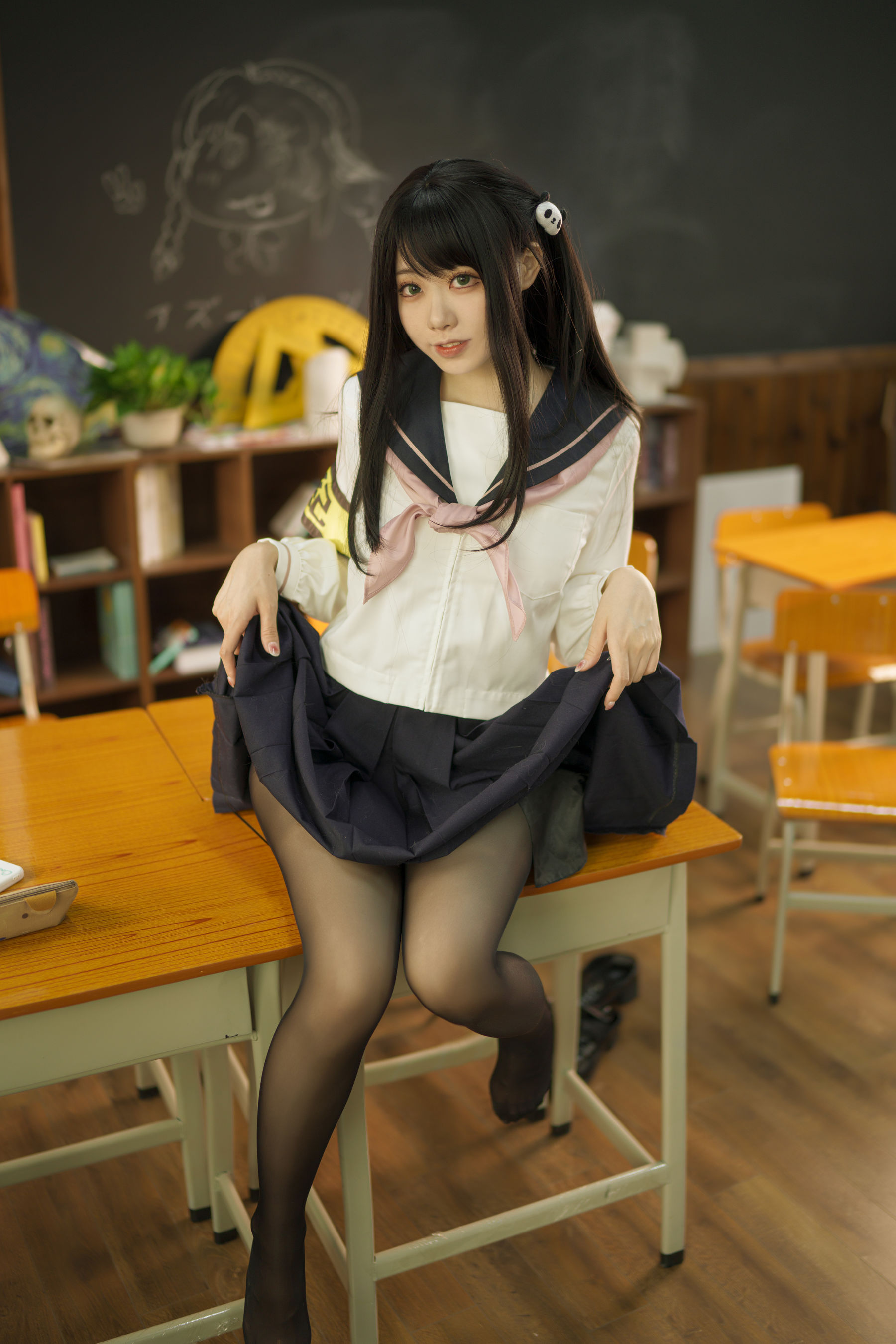 [福利COS] 安食Ajiki - 风纪委员第4张