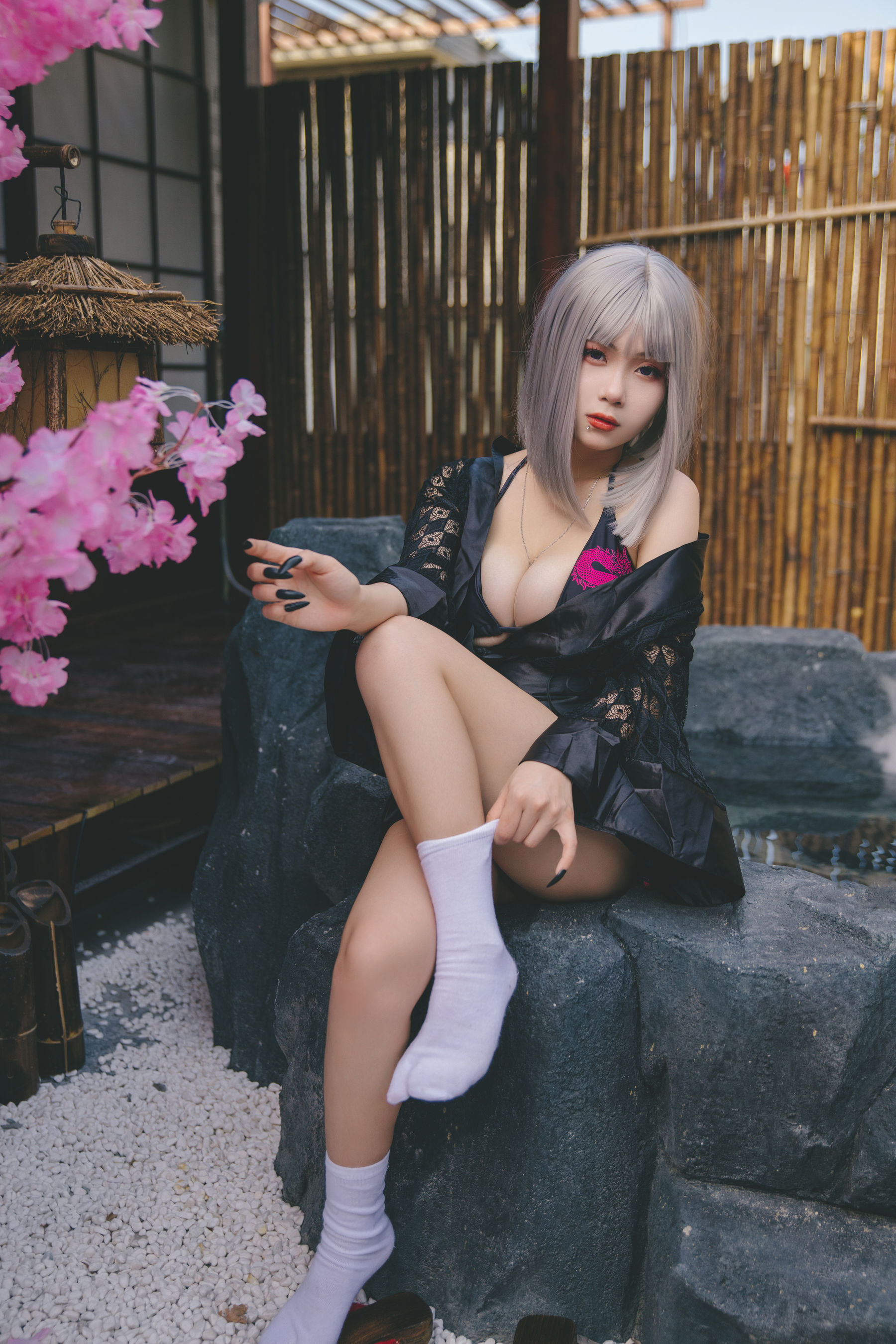 [福利COS] 末夜787 - 五月舰长 和服第19张