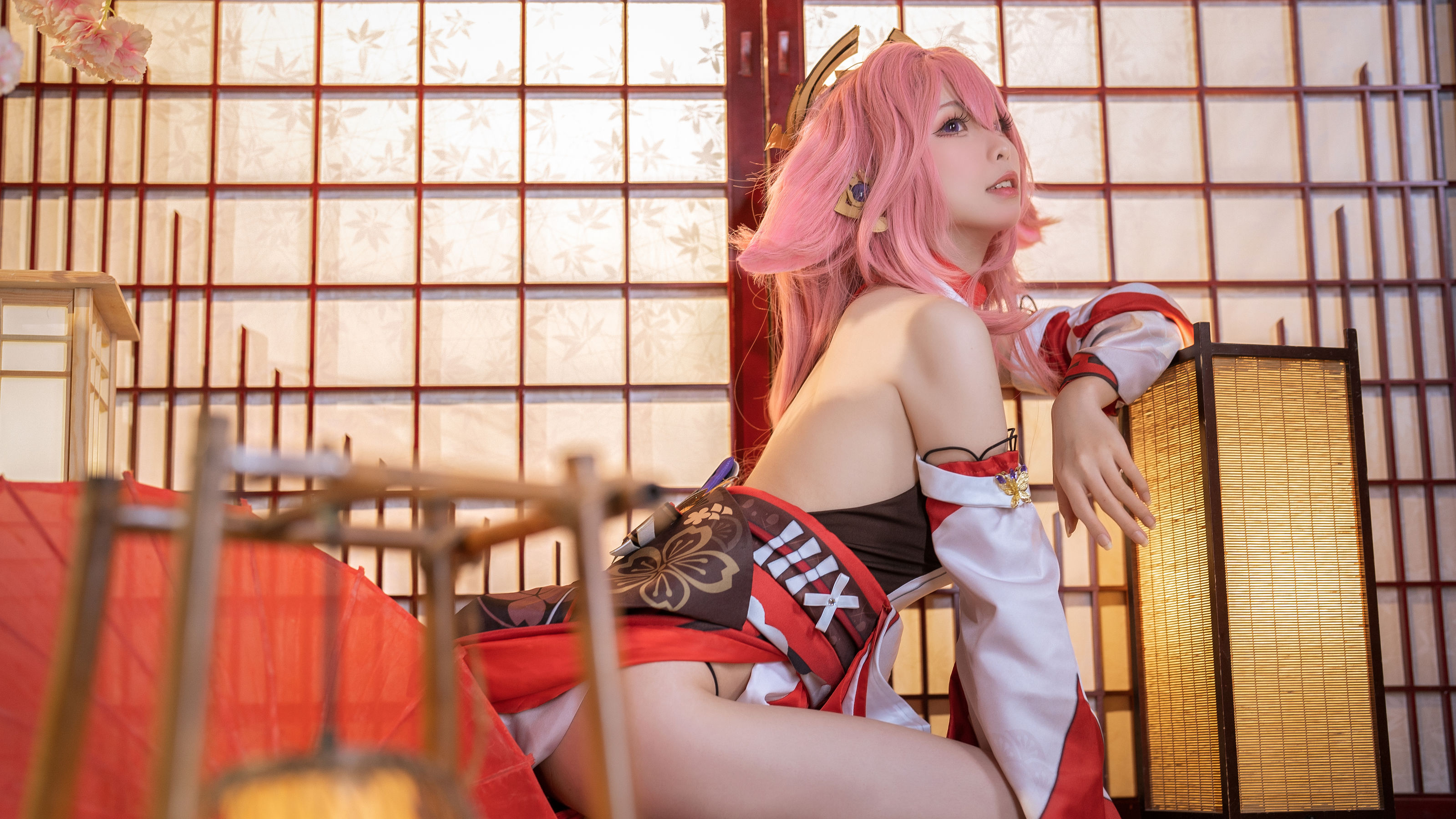 [福利COS] 樱岛嗷一 - 八重神子第8张