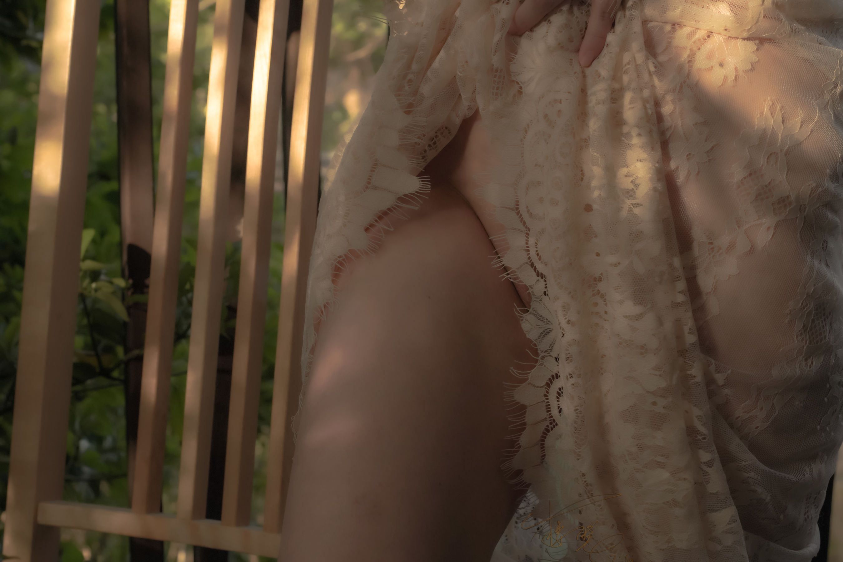 [福利COS] 网络红人樱晚gigi - 听日落时第7张