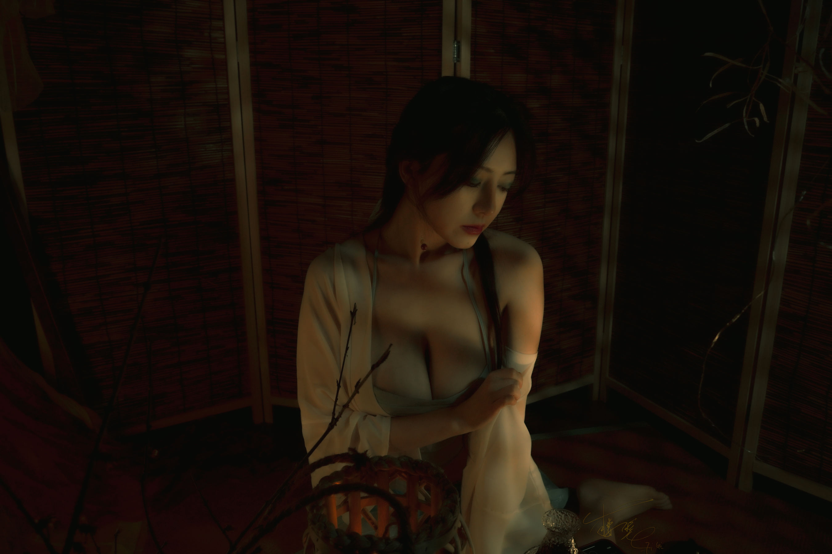 [福利COS] 网络红人樱晚gigi - 青鸾第1张