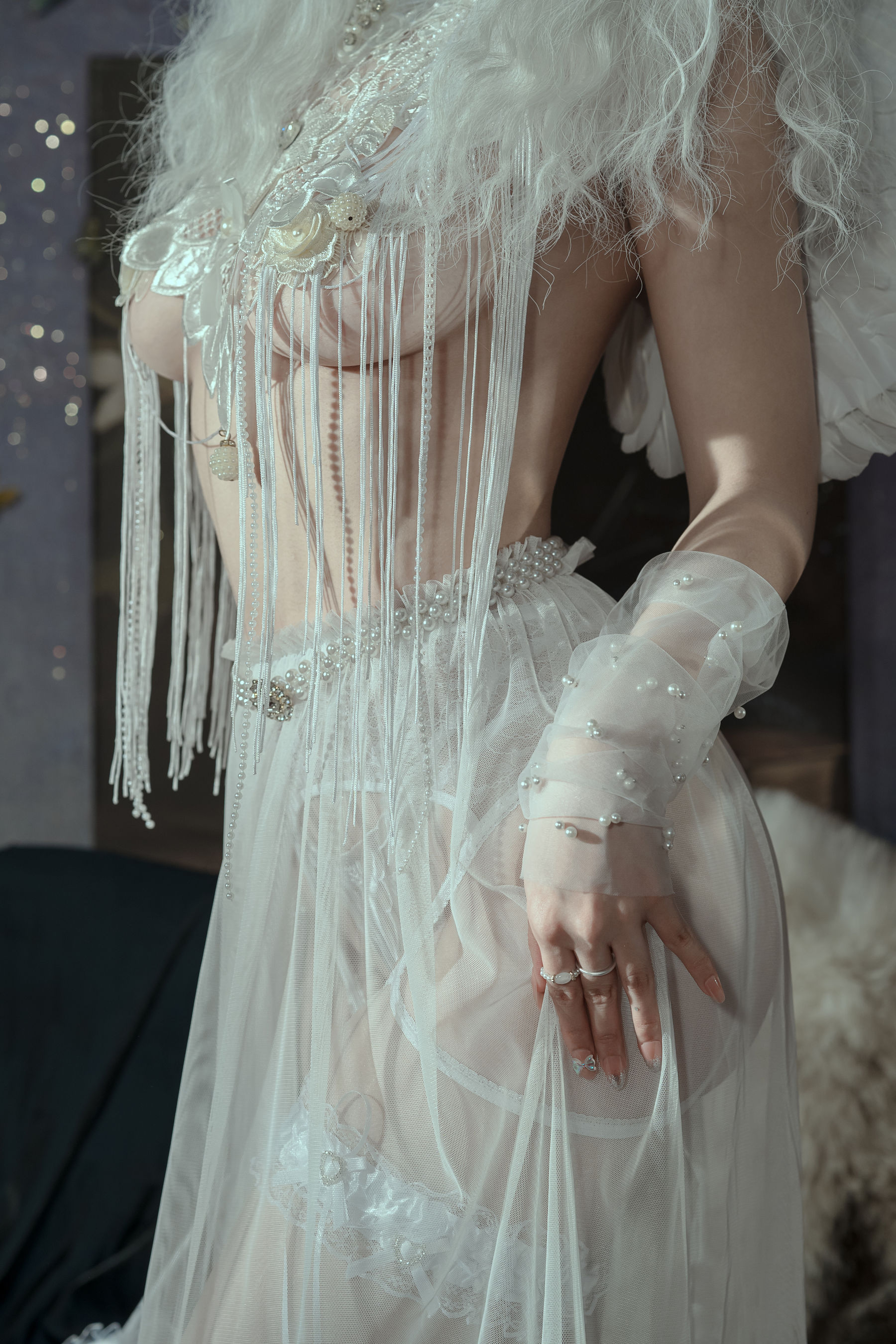 [福利COS] 云溪溪 - 奶桃桃 N44天使第6张