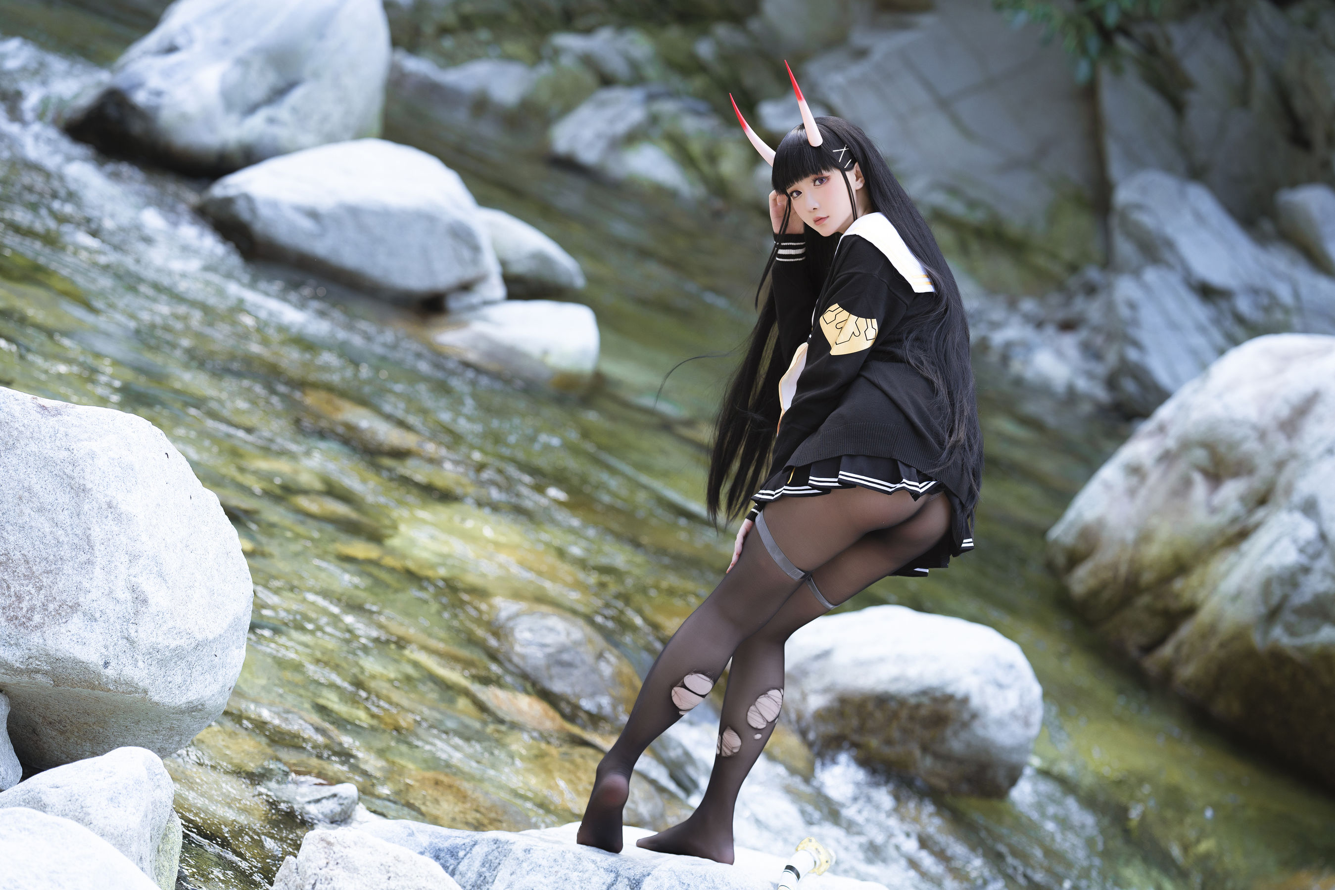 [福利COS] Coser小姐姐星之迟迟 - 碧蓝航线能代第12张