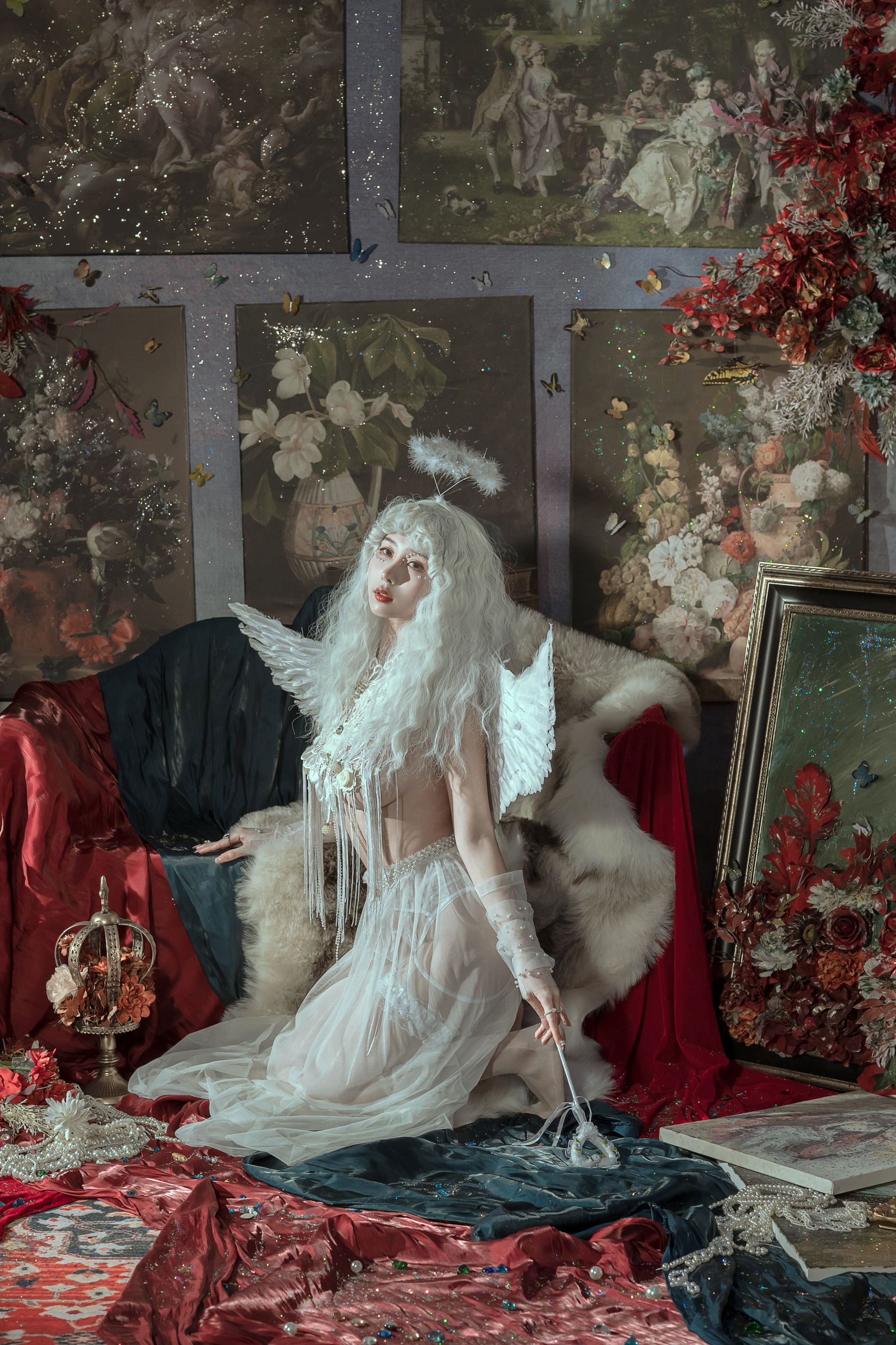 [福利COS] 云溪溪 - 奶桃桃 N44天使第11张