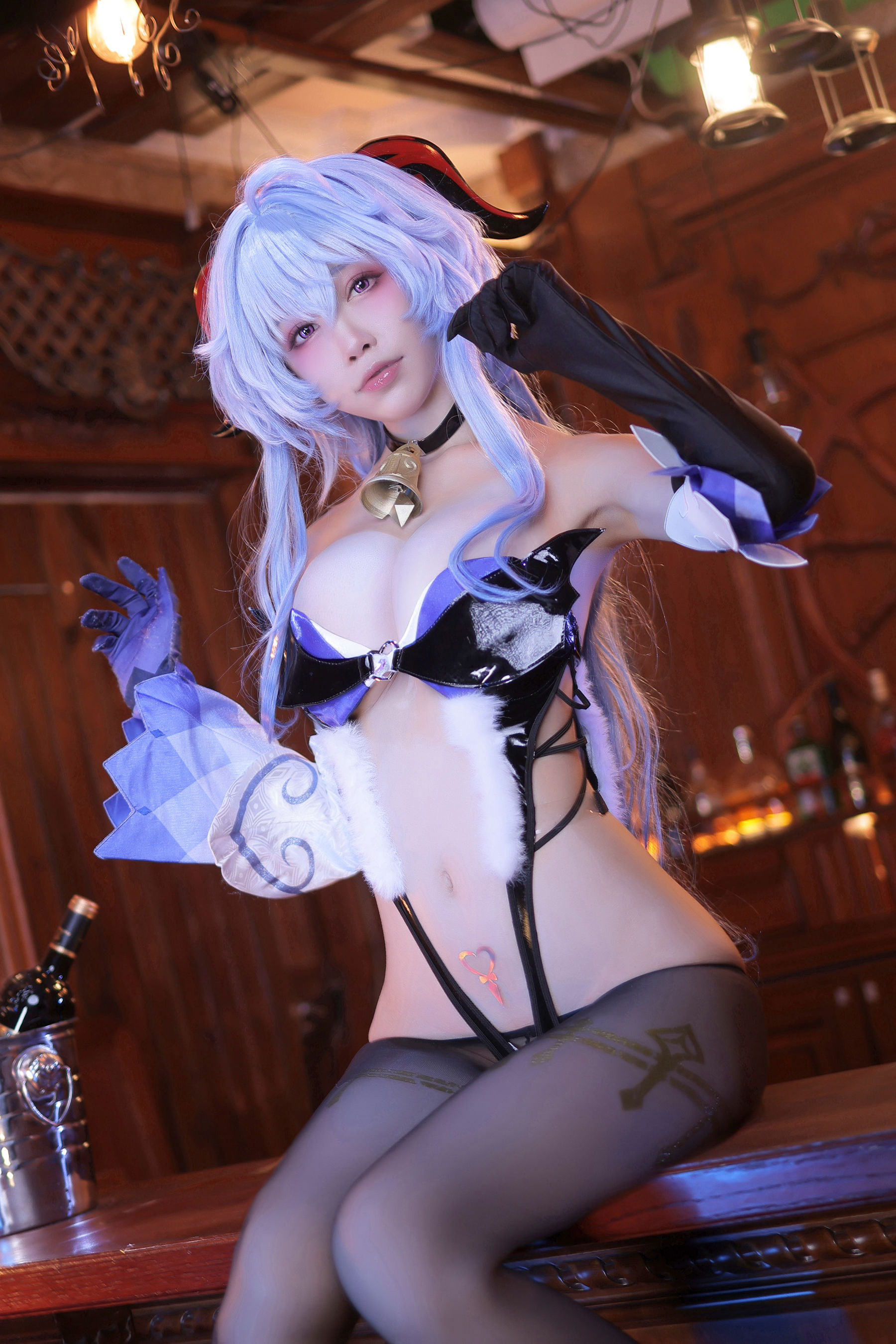 [福利COS] 动漫博主水淼aqua - 甘雨-同人魅魔第15张
