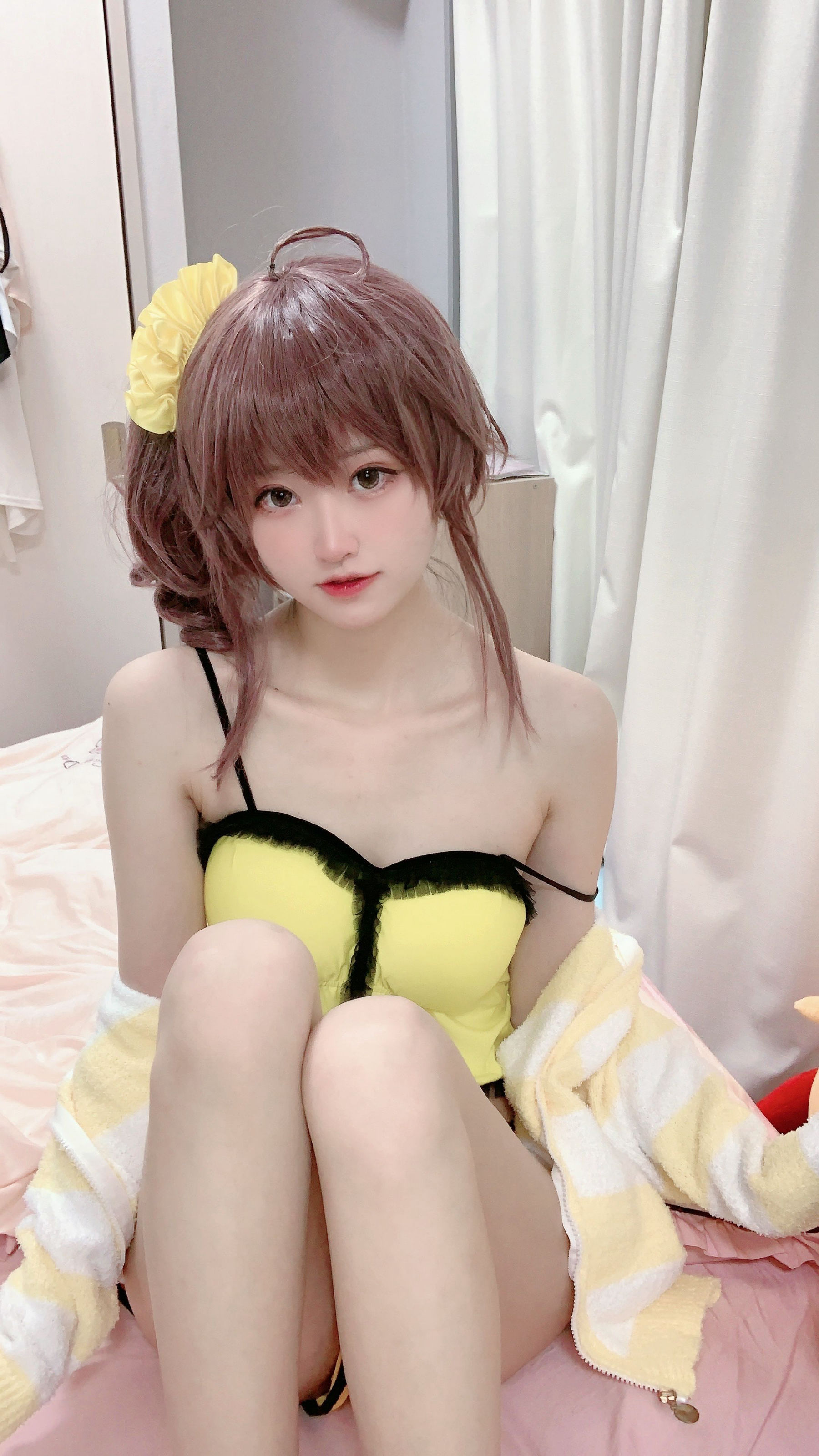 [福利COS] 千阳(ちよ) - 夏色祭睡衣第5张