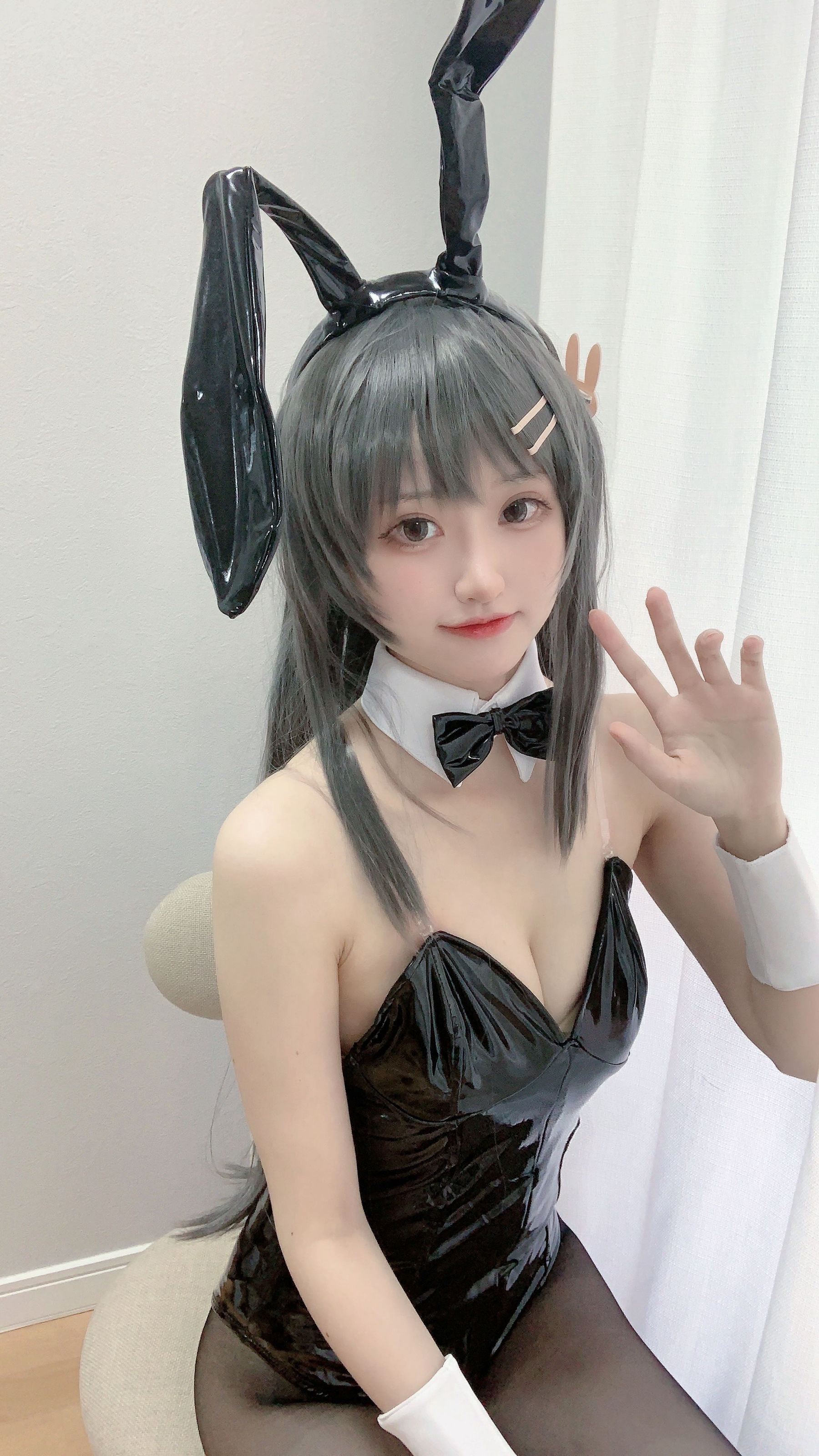 [福利COS] 千阳(ちよ) - 麻衣学姐兔子装第8张