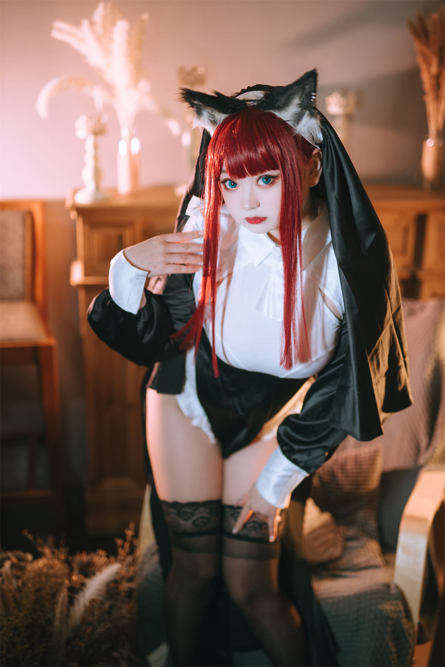 [福利COS] 动漫博主恩田直幸 - 修女第19张