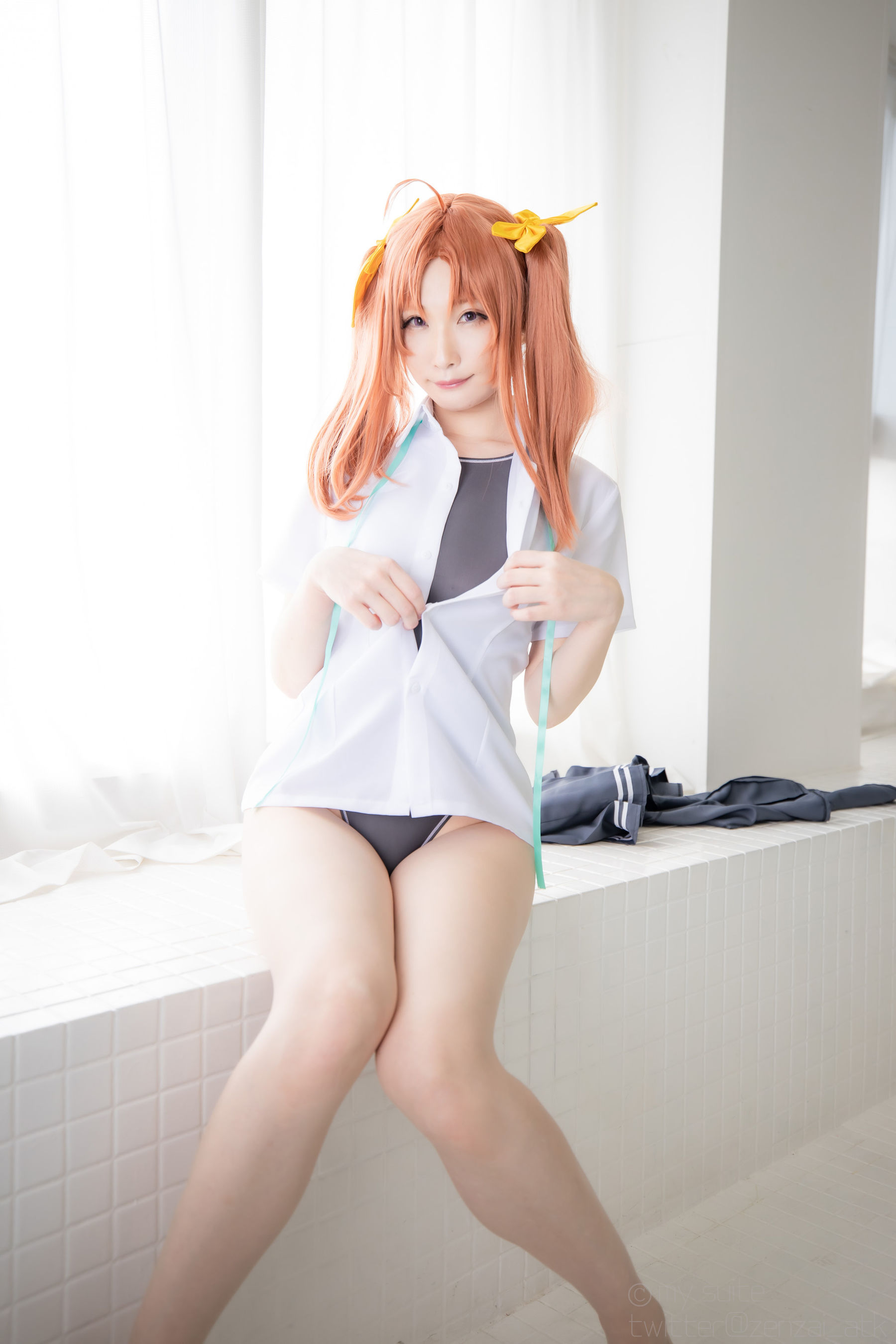 [福利COS] (Cosplay)[my suite] Atsuki あつき - スパッツと競泳水着を堪能するROM Suite Collection.36第19张