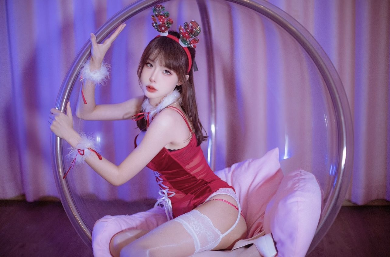 [福利COS] 余多多Dudu - 圣诞特辑写真第6张