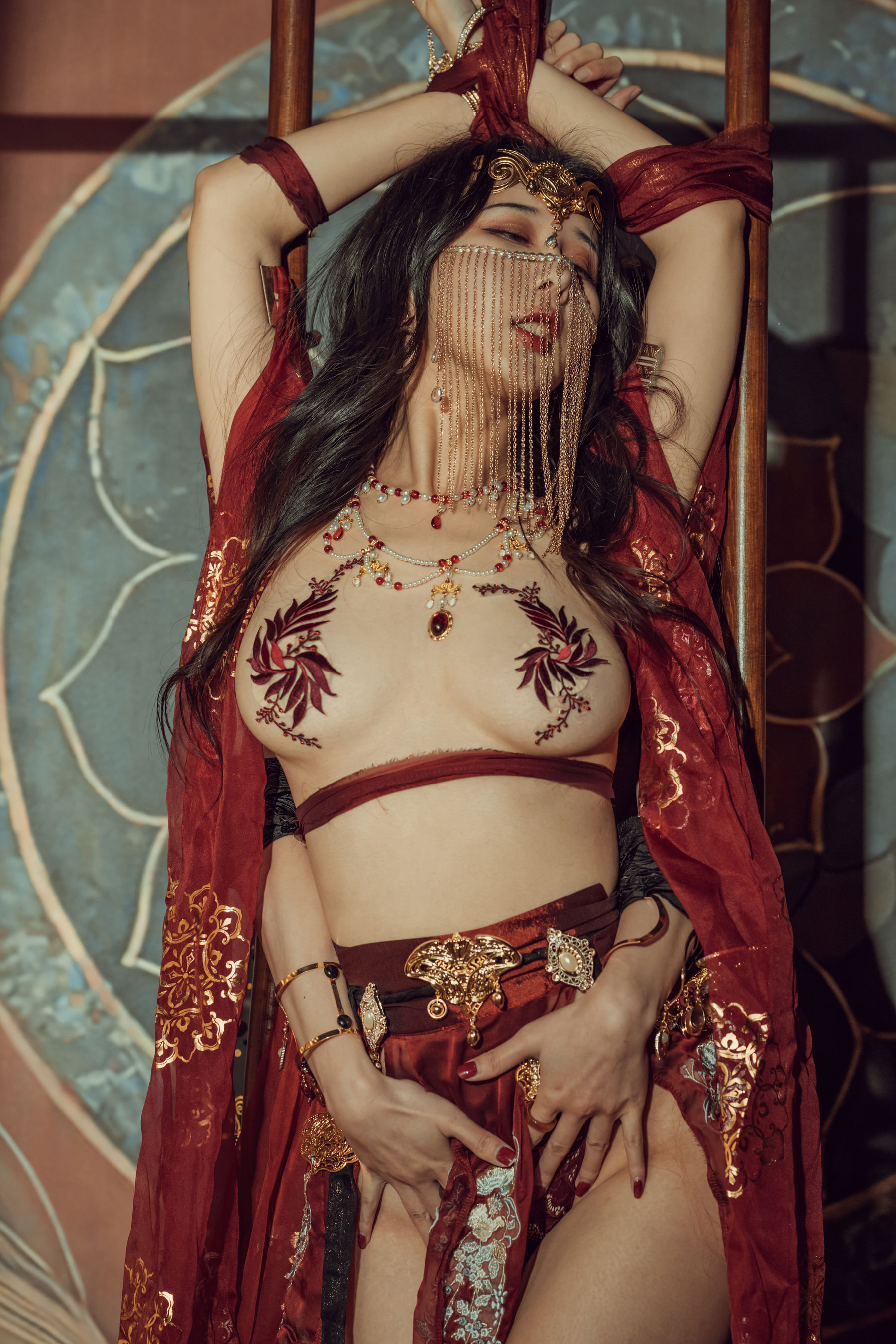 [福利COS] 云溪溪 - 奶桃桃 双人古风第10张