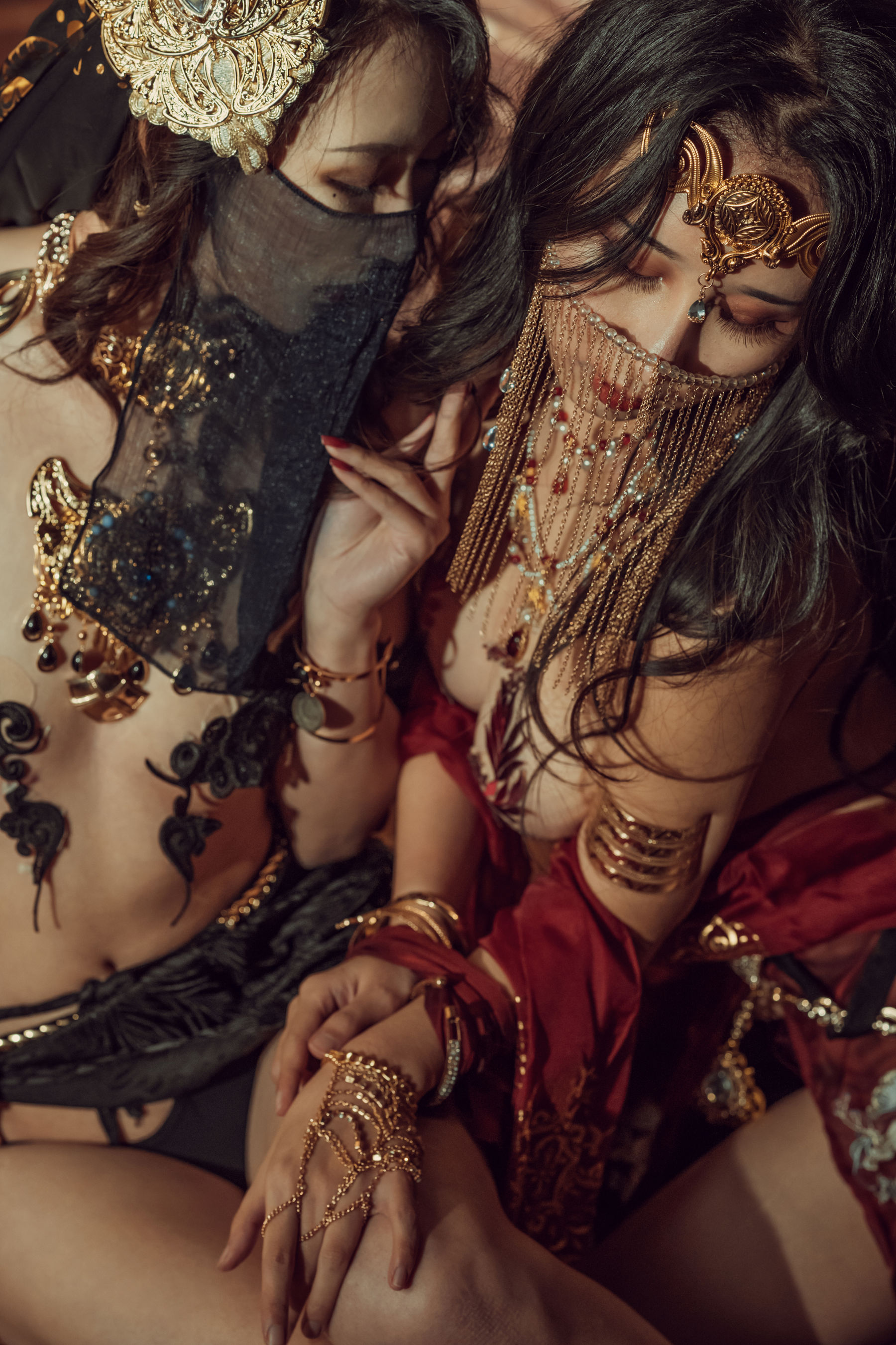 [福利COS] 云溪溪 - 奶桃桃 双人古风第16张