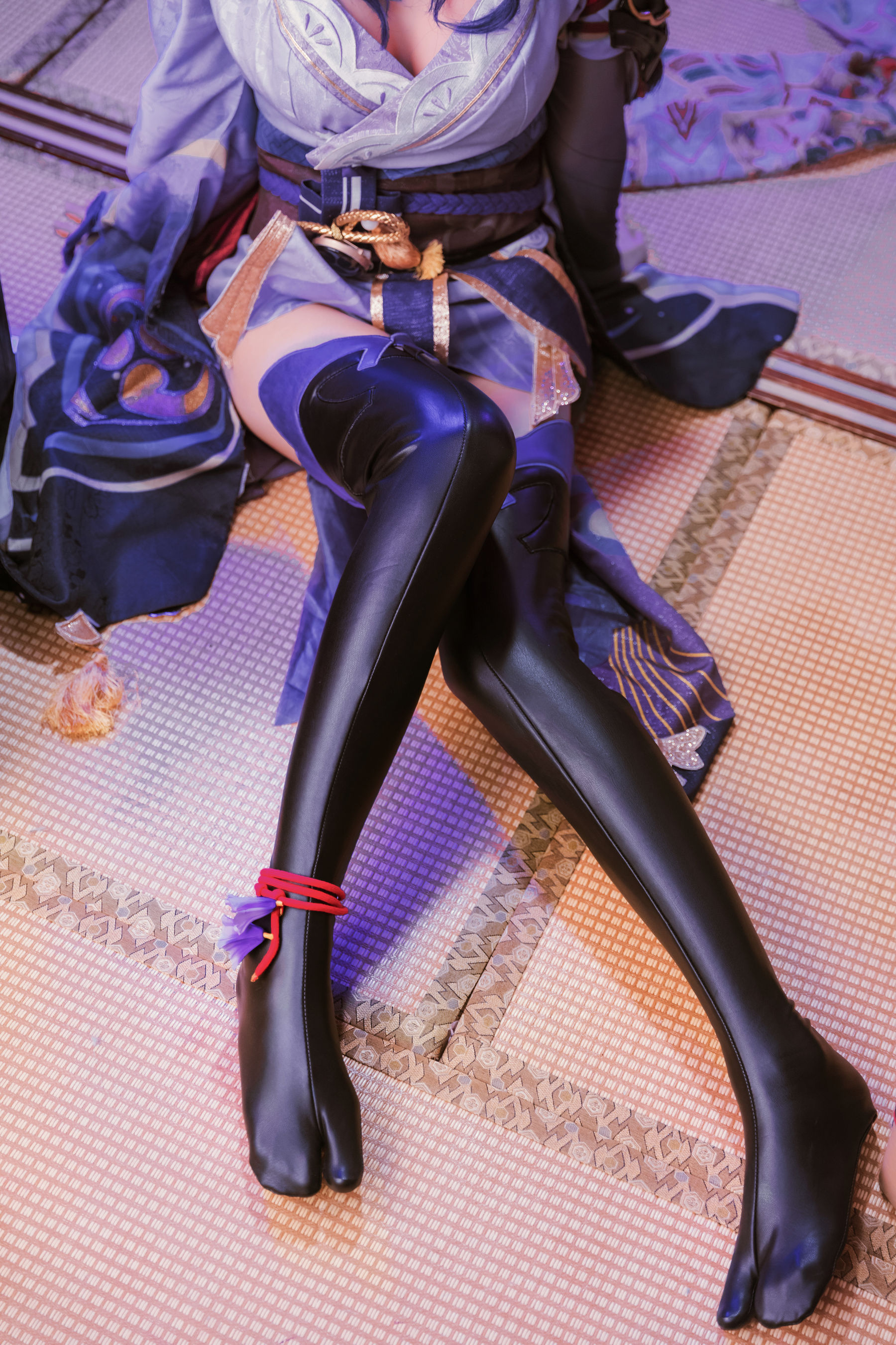 [福利COS] 桜桃喵 - 雷电将军第8张