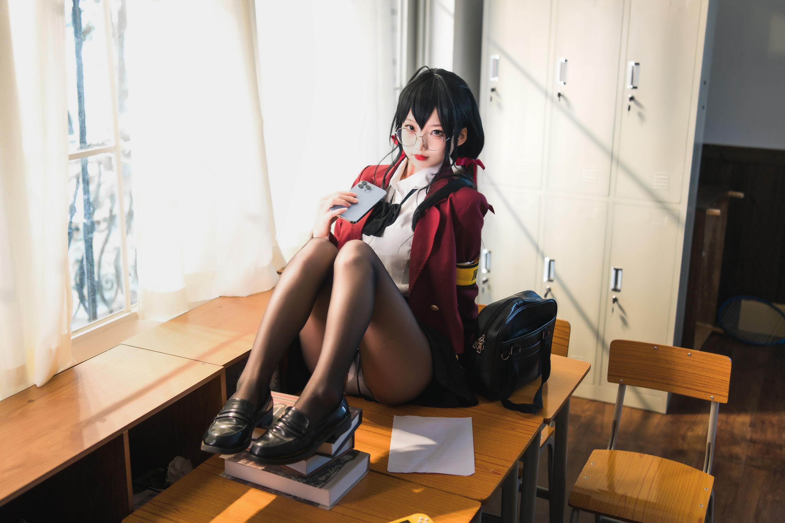 [福利COS] 狐玖玖 - 碧蓝航线 大凤JK第8张