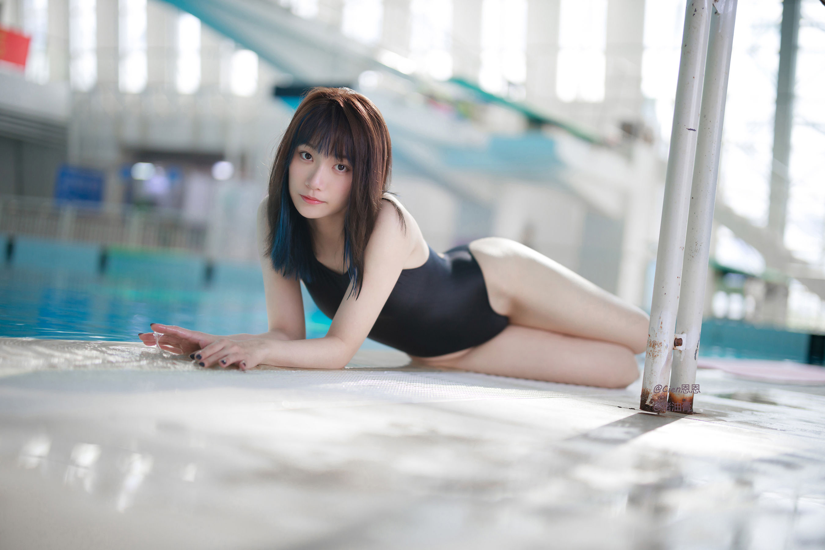 [福利COS] 微博COS妹子Cien恩恩 - 竞泳第18张