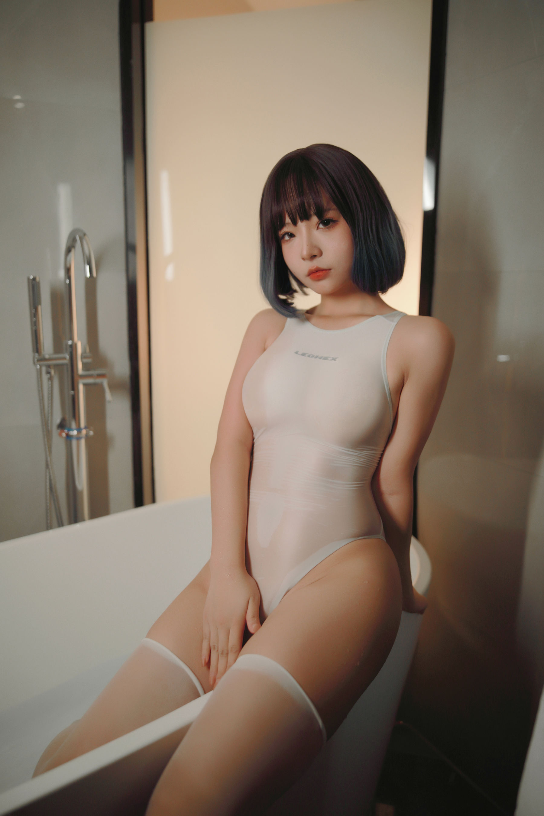 [福利COS] yuuhui玉汇 - 游泳部学妹第26张