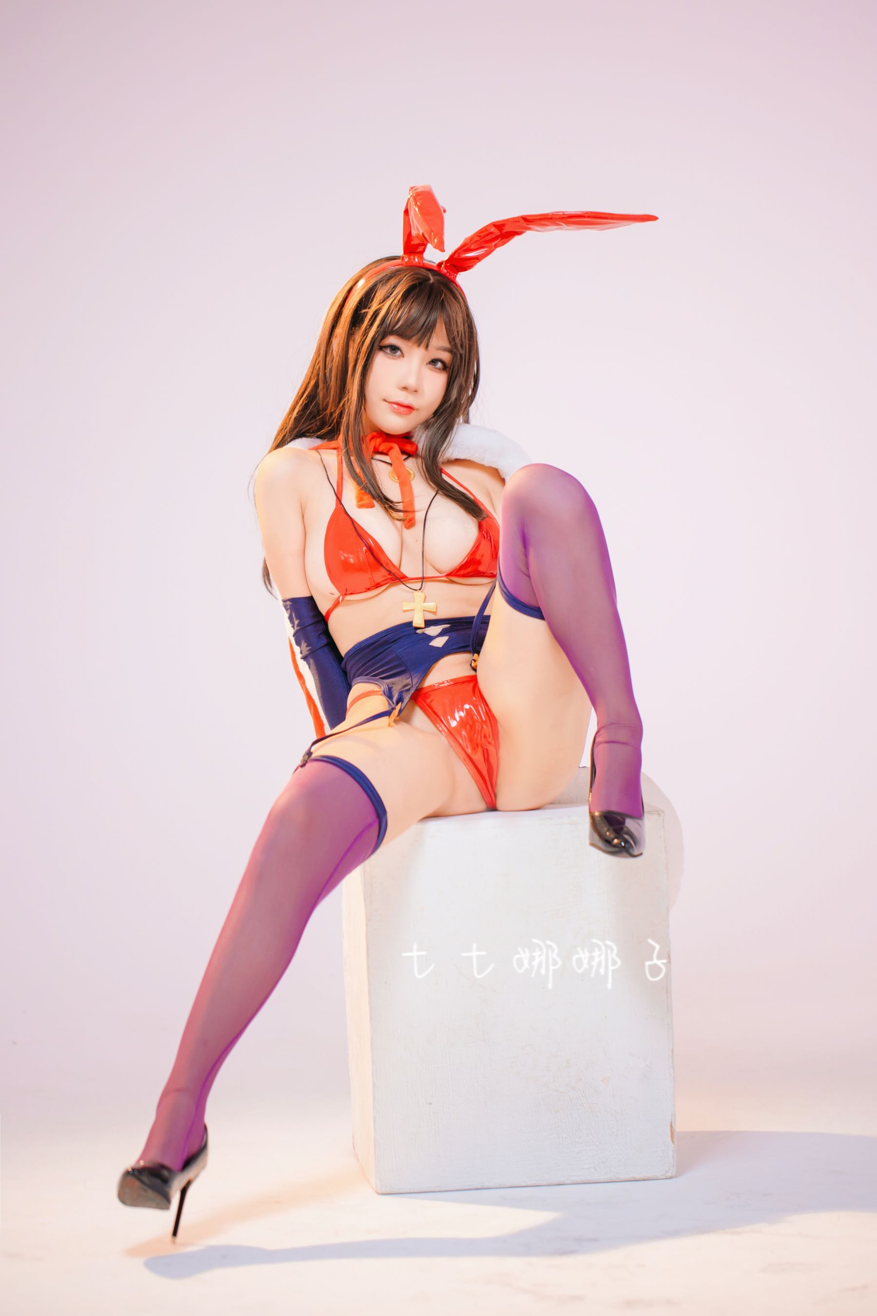 [福利COS] 七七娜娜子 - 圣诞魔太郎第7张