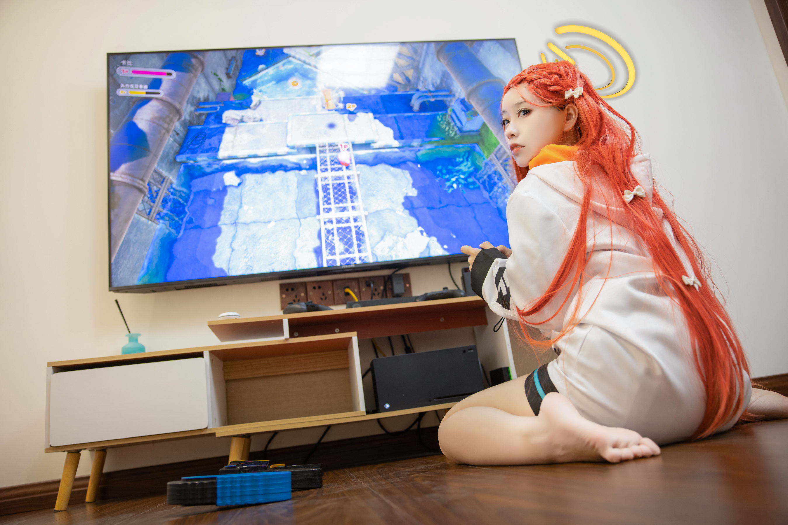 [福利COS] 动漫博主G44不会受伤 - 碧蓝档案 花岡柚子第5张