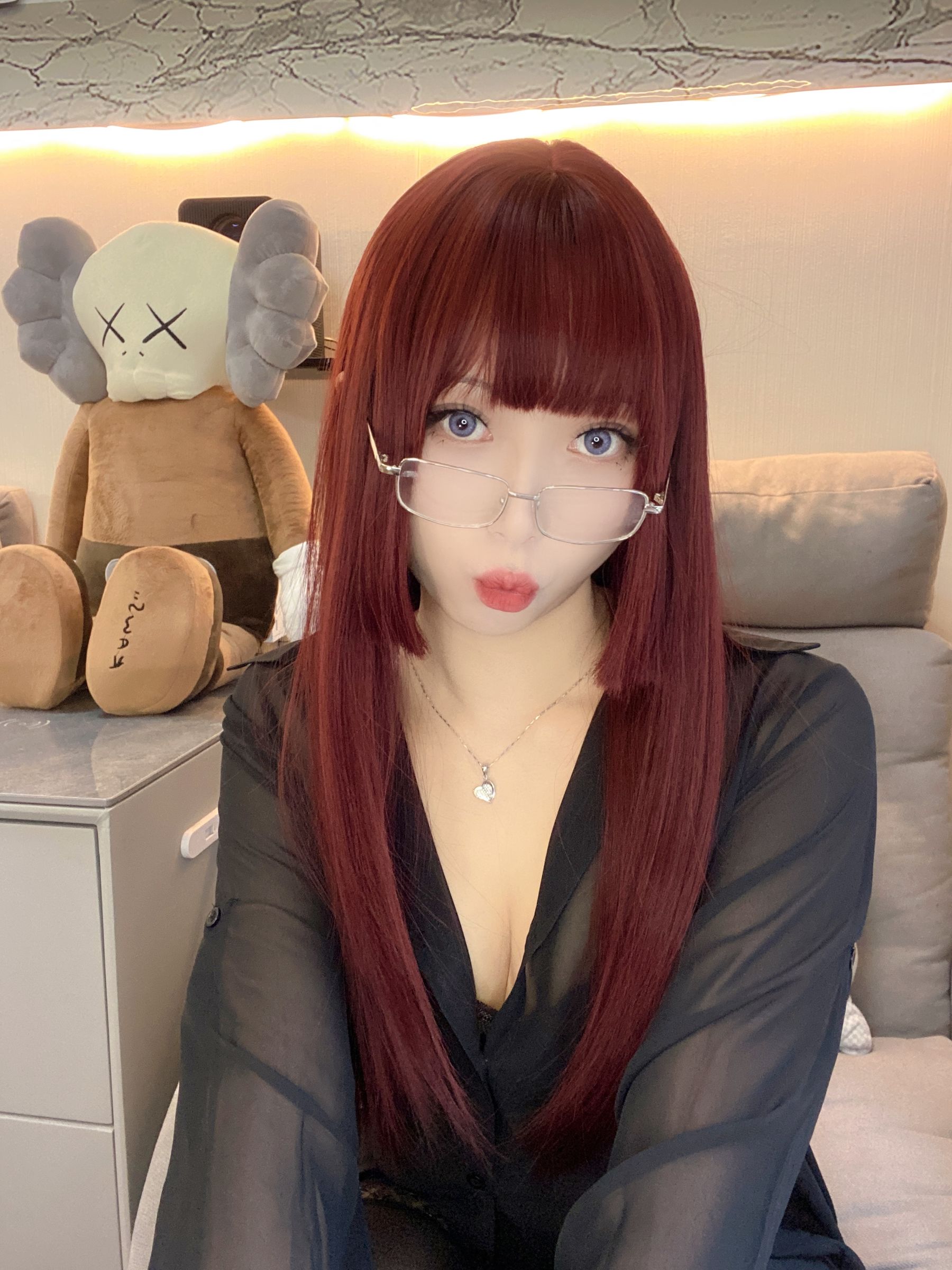 [福利COS] 动漫博主Money冷冷 - 黑衬衫第18张