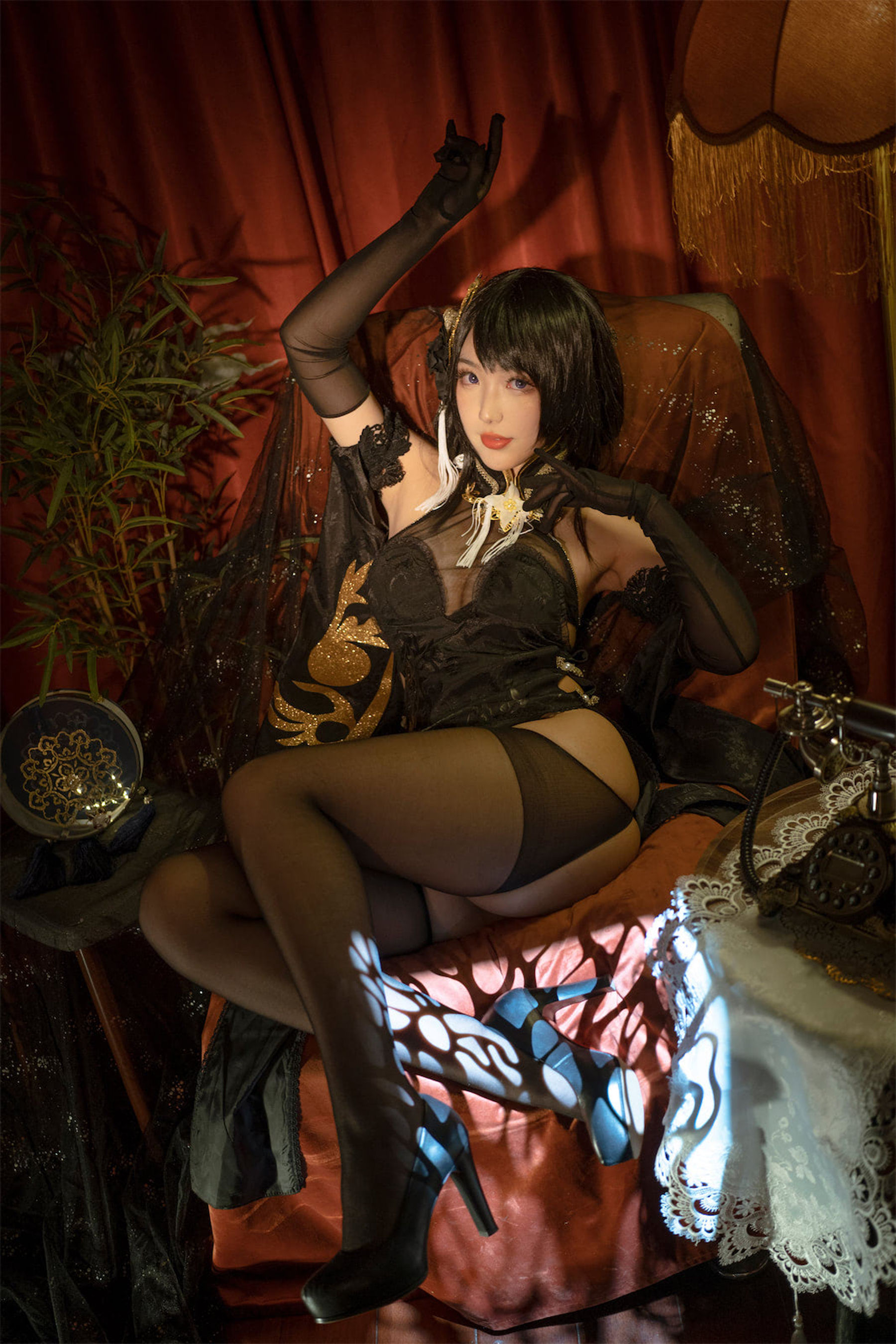 [福利COS] 动漫博主刺青poi - 碧蓝航线 镇海第8张