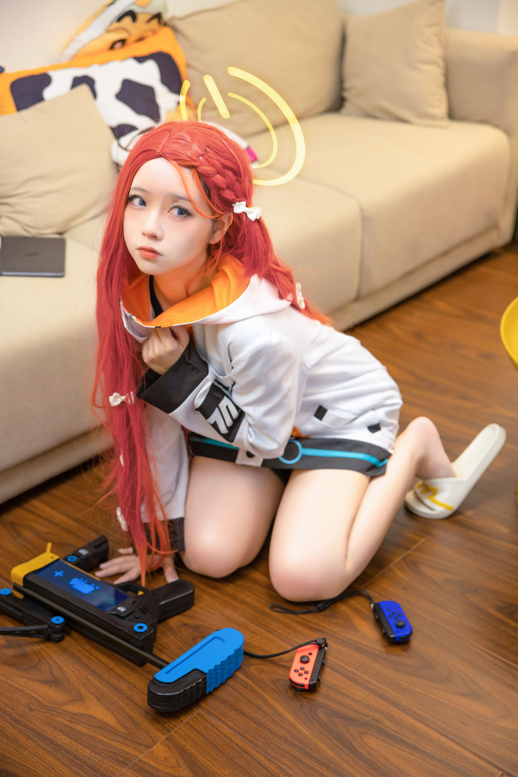 [福利COS] 动漫博主G44不会受伤 - 碧蓝档案 花岡柚子第4张