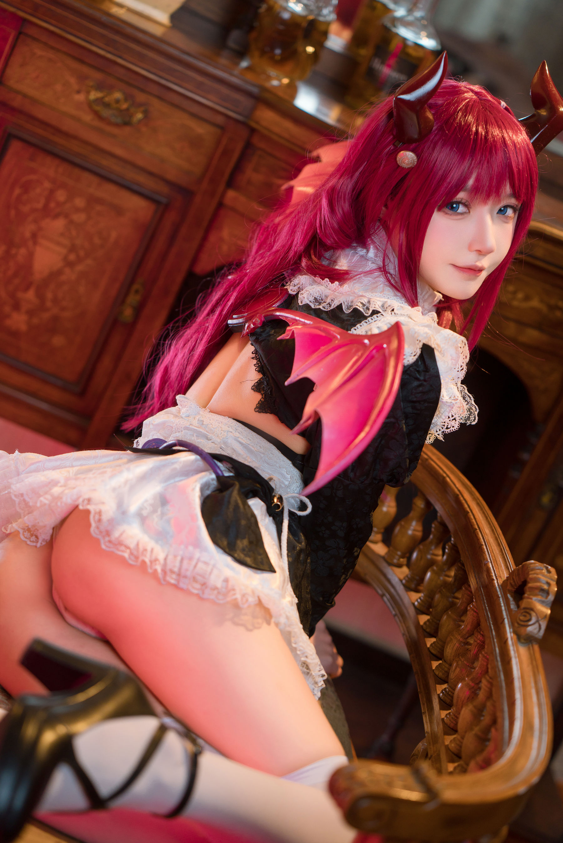 [福利COS] 动漫博主阿包也是兔娘 - 莉莉娅女仆第4张