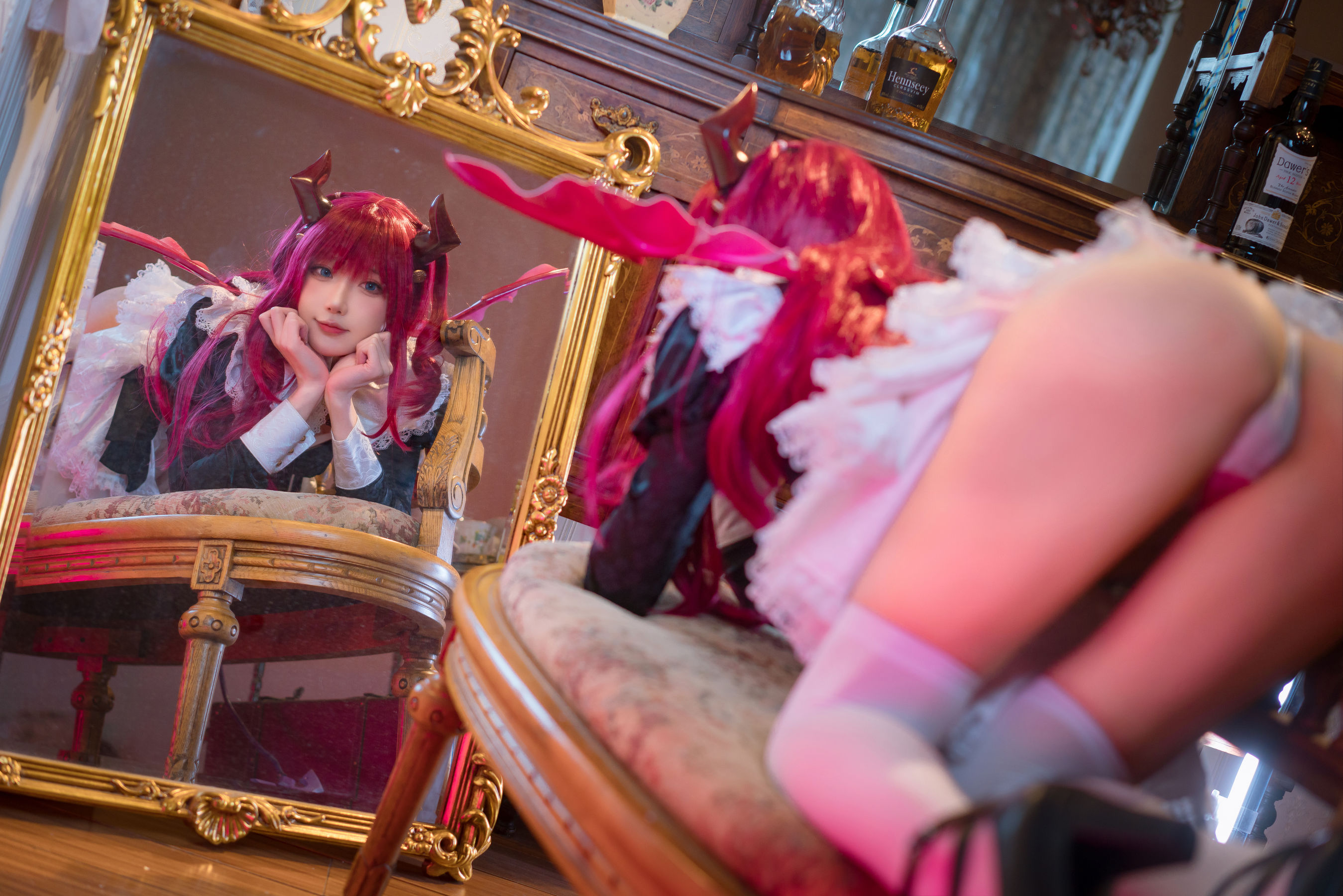 [福利COS] 动漫博主阿包也是兔娘 - 莉莉娅女仆第5张