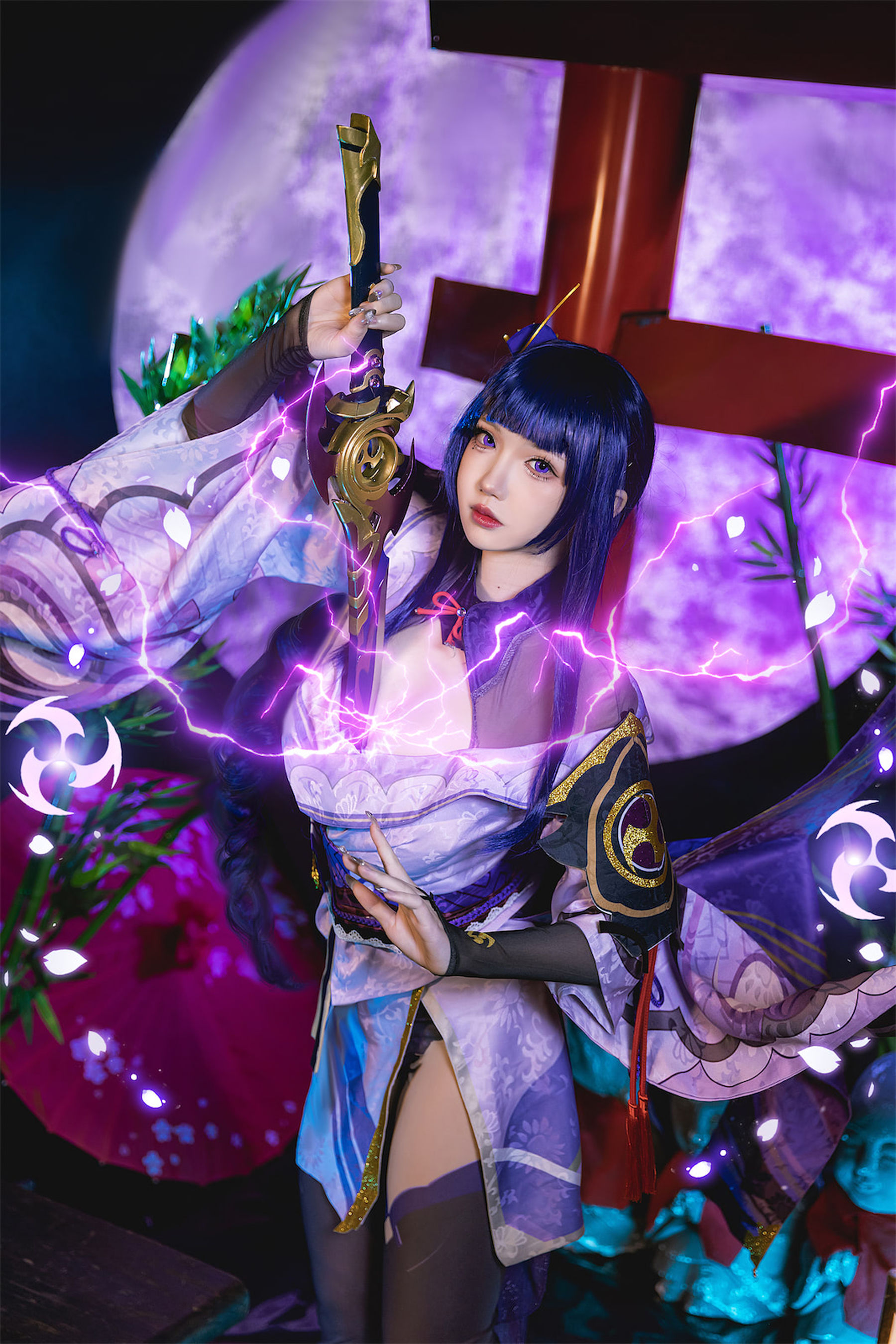 [福利COS] 动漫博主雪晴Astra - 雷电将军第13张