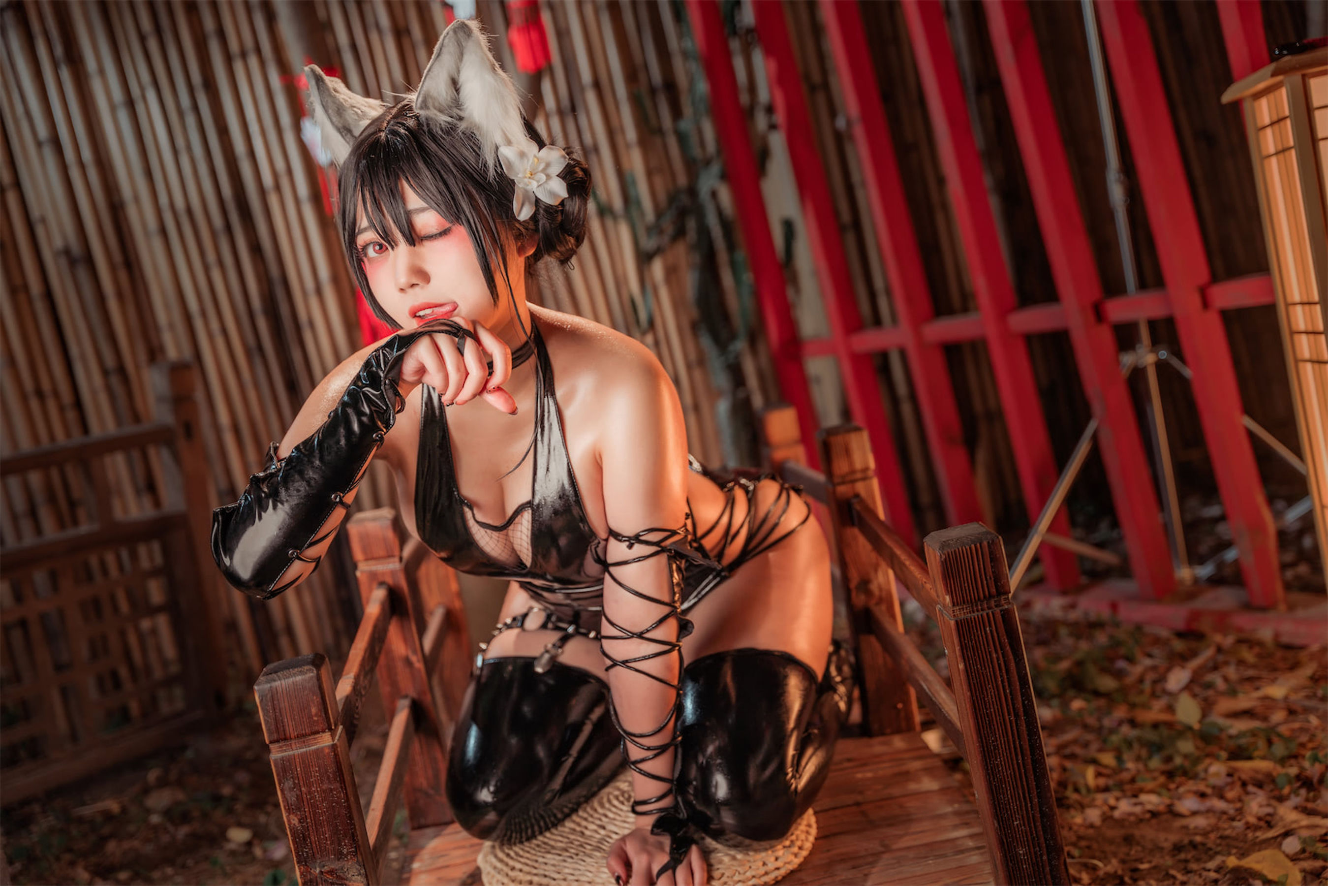 [福利COS] 啊日日_Ganlory - 忍者喵喵第4张