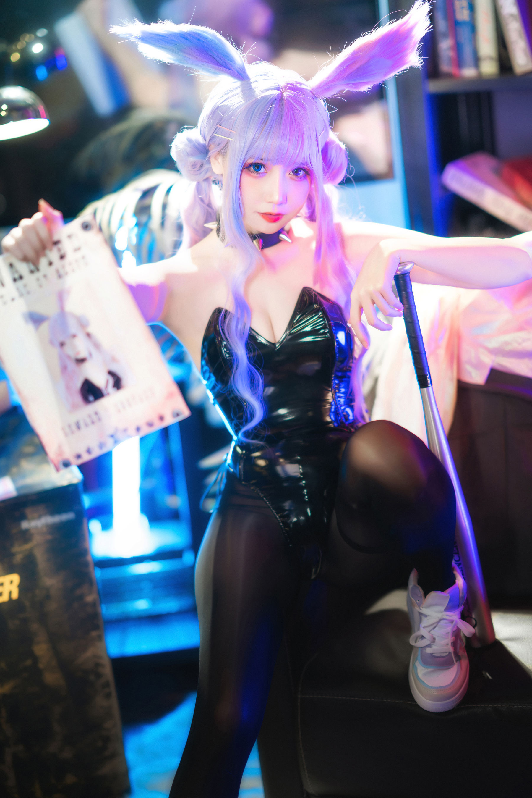 [福利COS] 焖焖碳 - 麻辣兔头X异色兔第6张